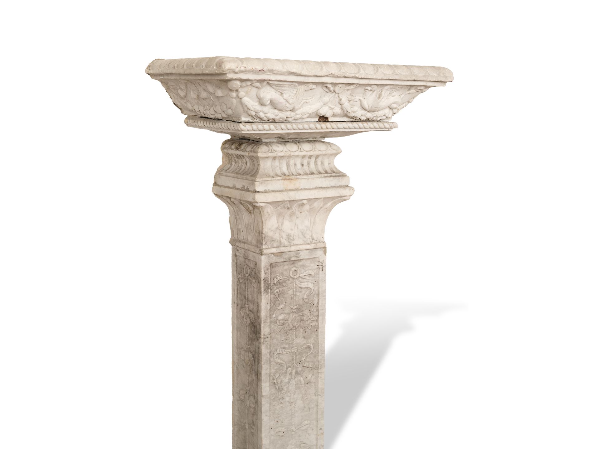 Marble fountain, Italy, 18th century - Image 3 of 8