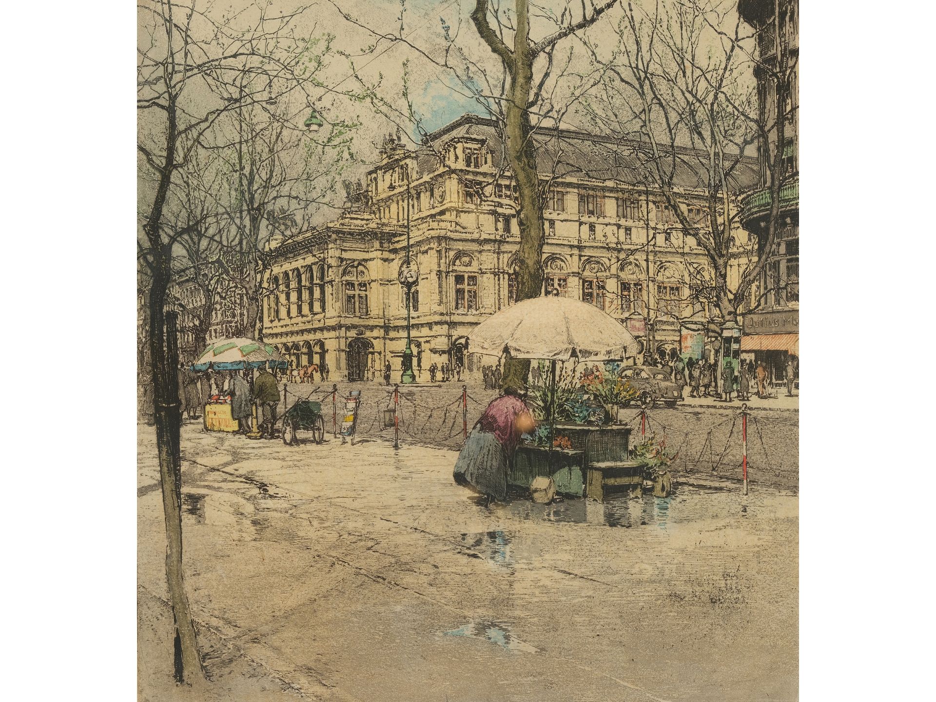 Raoul Kasimir, Österreich 1881 – 1962, Wiener Staatsoper