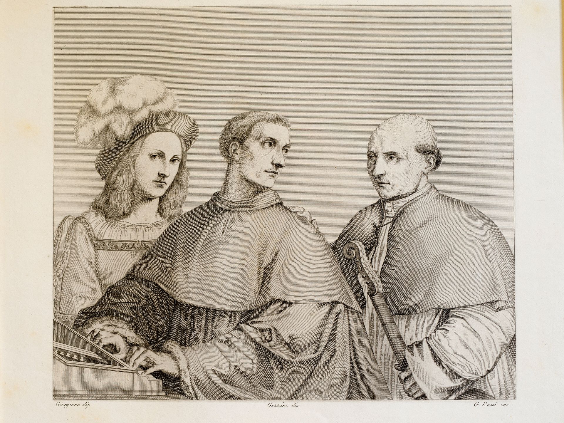 Giovanni Giacomo de Rossi, Rom 1627 – 1691, Nach Giorgione