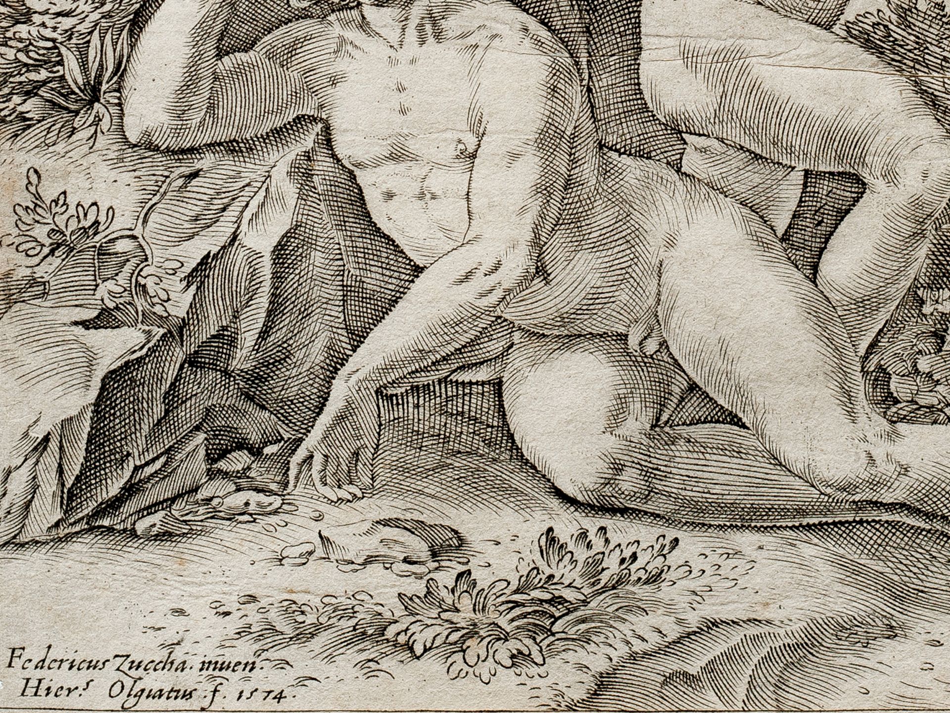 Girolamo Olgiati, Italy, ca. 1567 - 1575, After Federico Zuccari - Image 2 of 3