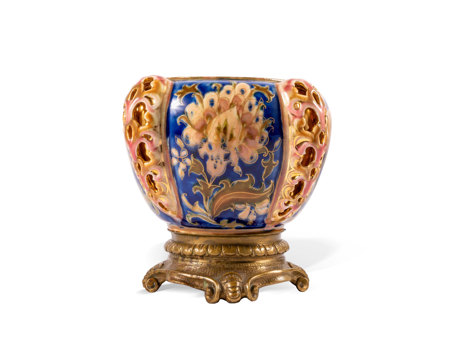 Vase, Zsolnay, Pécs, Um 1895/1900 - Bild 2 aus 6