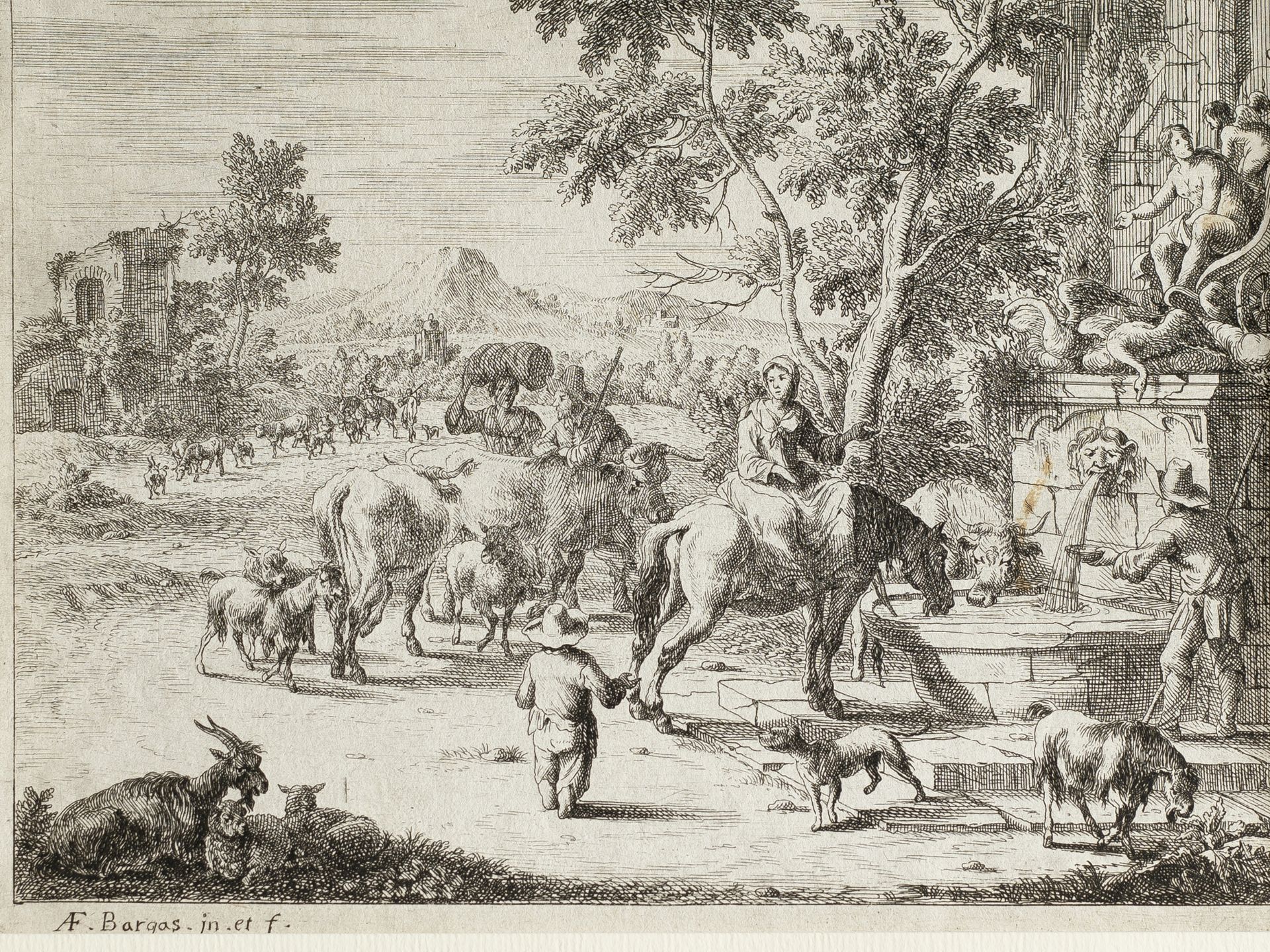 A. F. Bargas, Geb. Brüssel 1670, Nachfolge