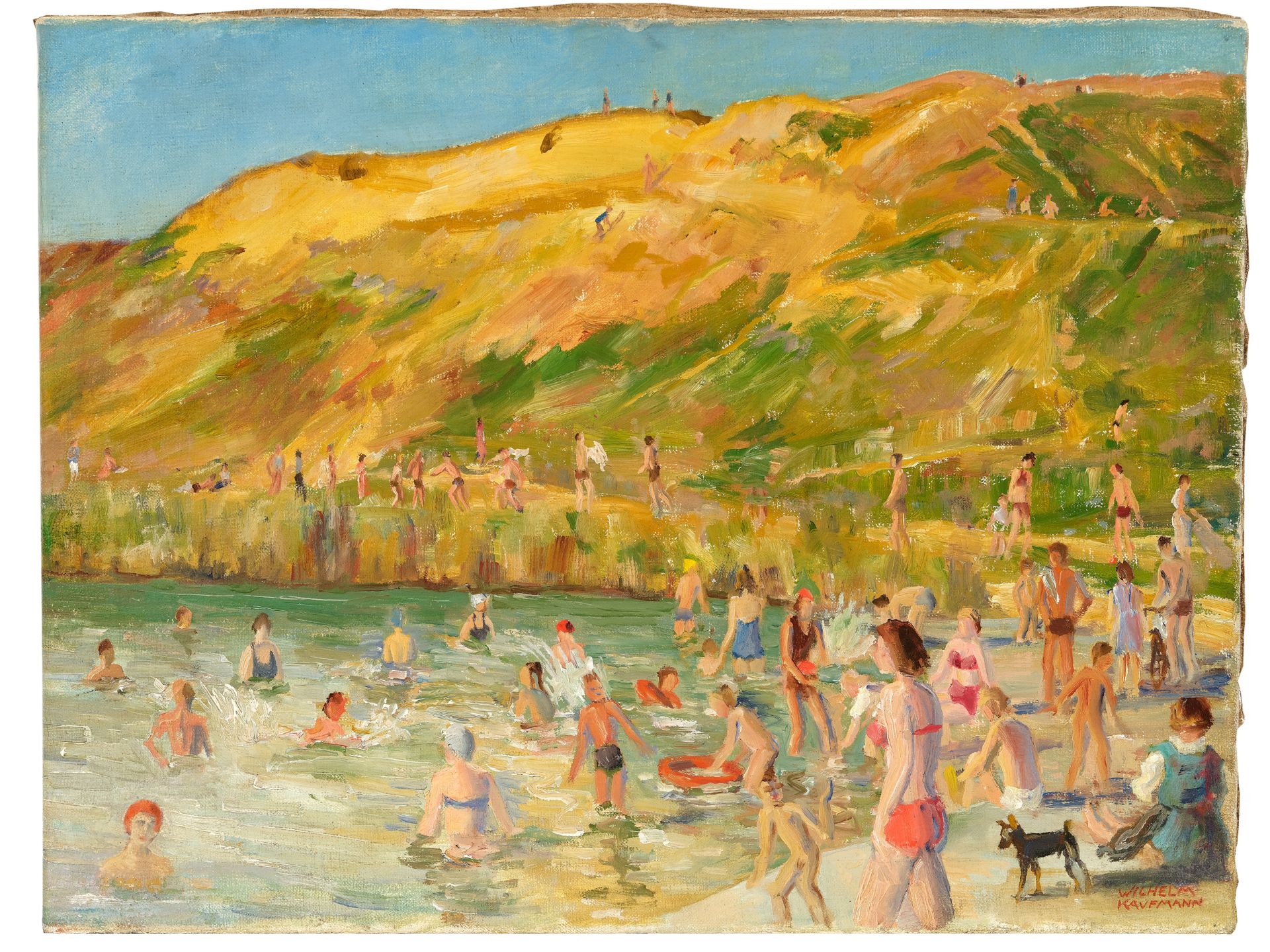 Wilhelm Kaufmann, Vienna 1895 - 1975 Vienna, Summer in Vienna