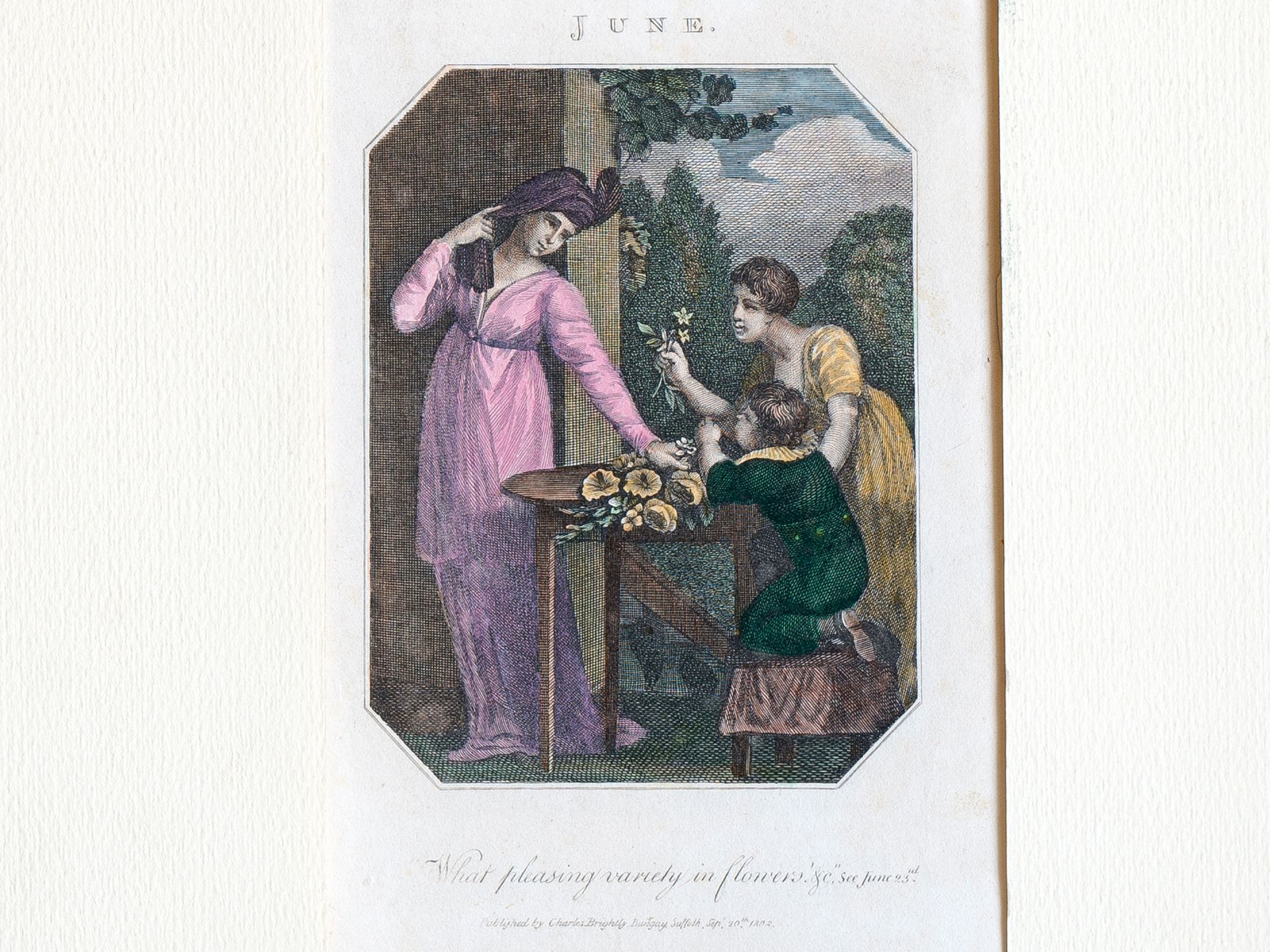 „Januar bis Juni“, Ausgeführt von verschiedenen Stechern, Zwischen 1802-1811 - Bild 5 aus 5