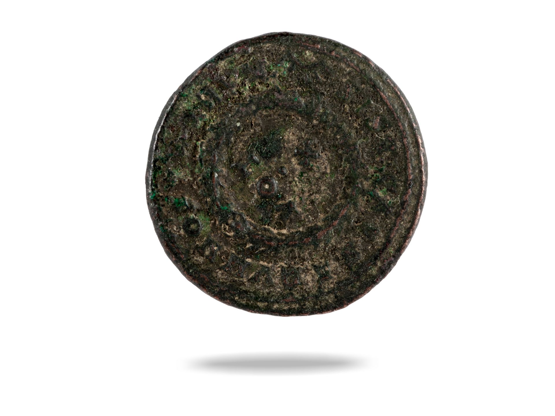 Ancient bronze coin - Image 2 of 2