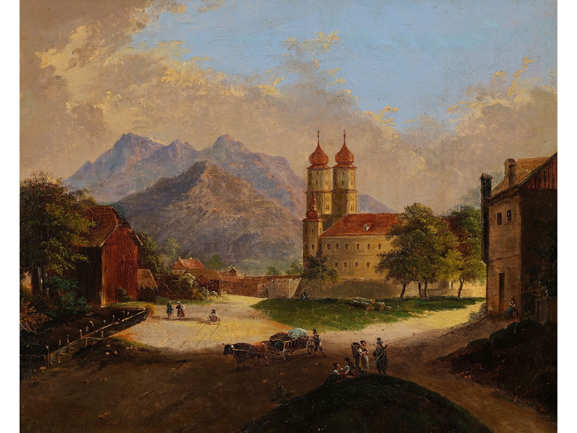 Jakob Alt, Frankfurt 1789 - 1872 Wien, zugeschrieben, Stift Admont