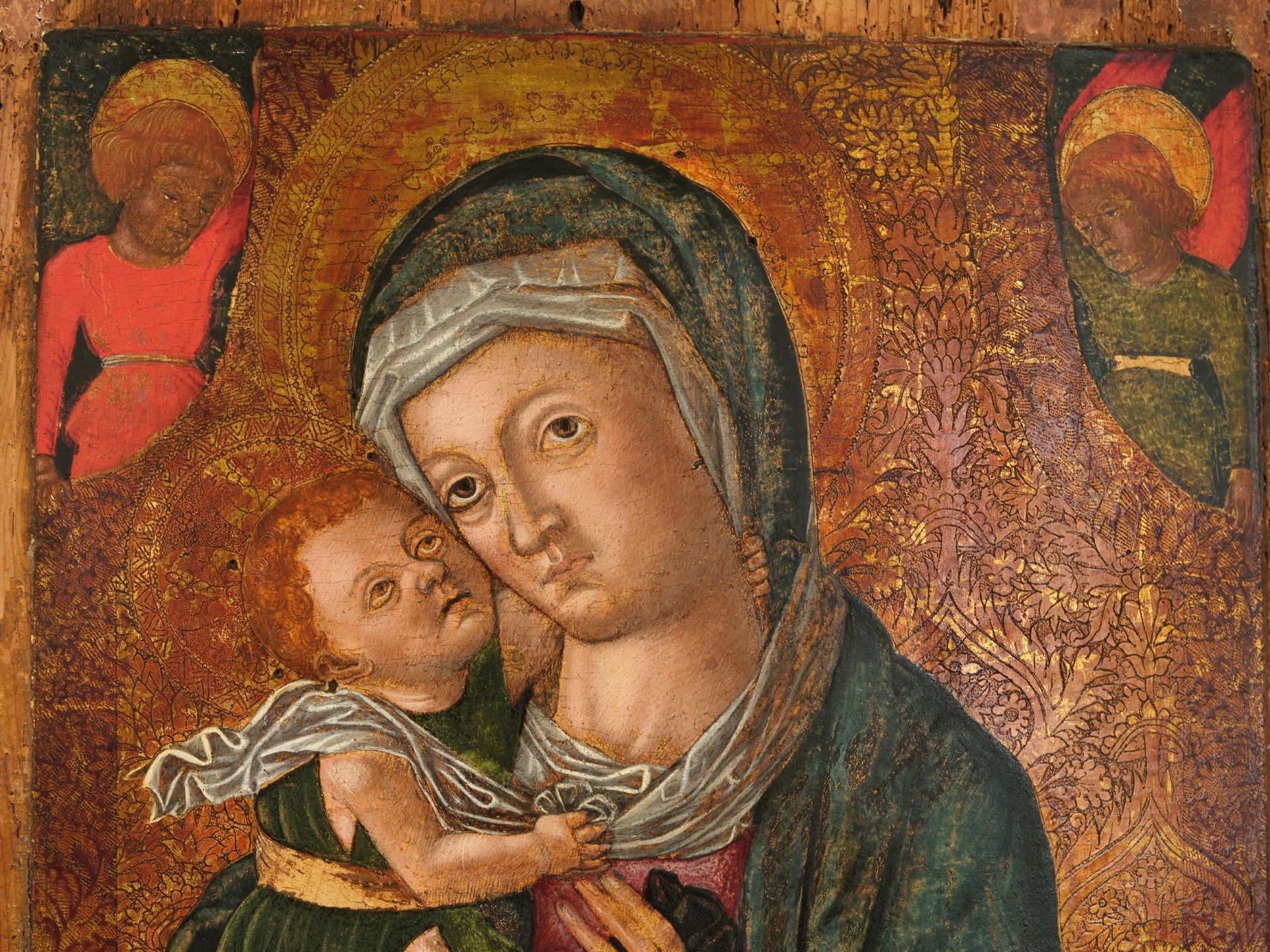 Pellegrino da San Daniele, San Daniele del Friuli 1467 – 1547 Udine, Madonna - Bild 2 aus 5