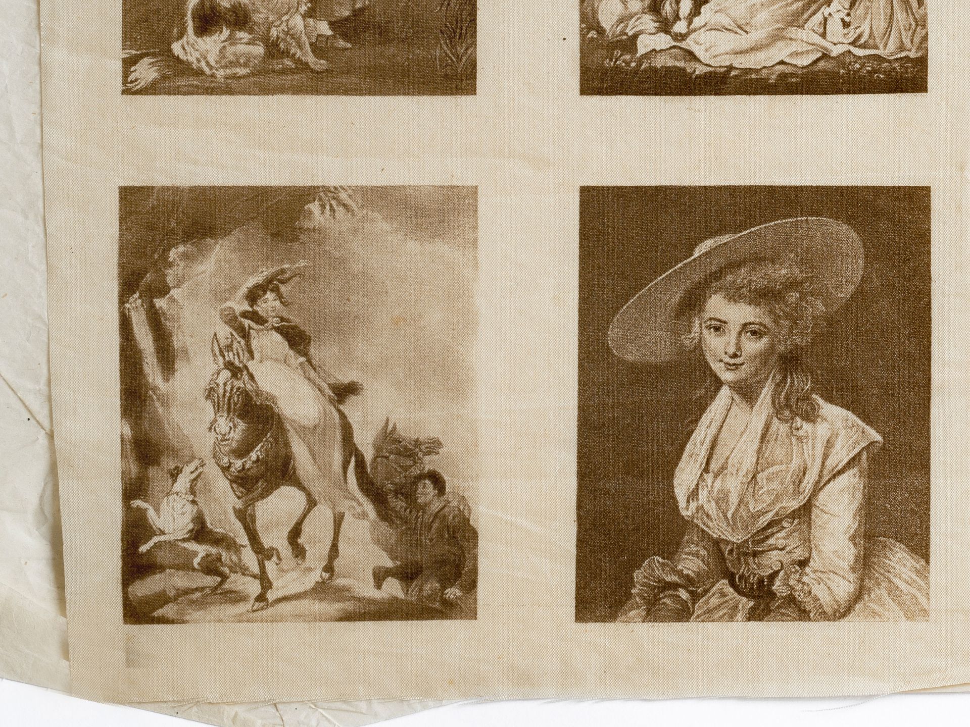 „12 Damenportraits“, Kupferstiche - Bild 2 aus 2