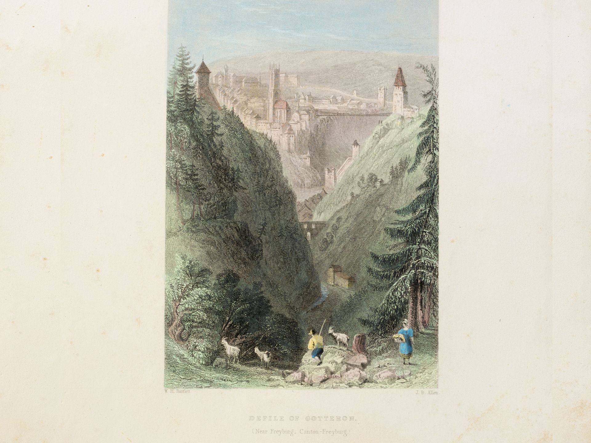 William Henry Bartlett, Kentish Town 1809 - 1854 Malta, James Baylis Allen