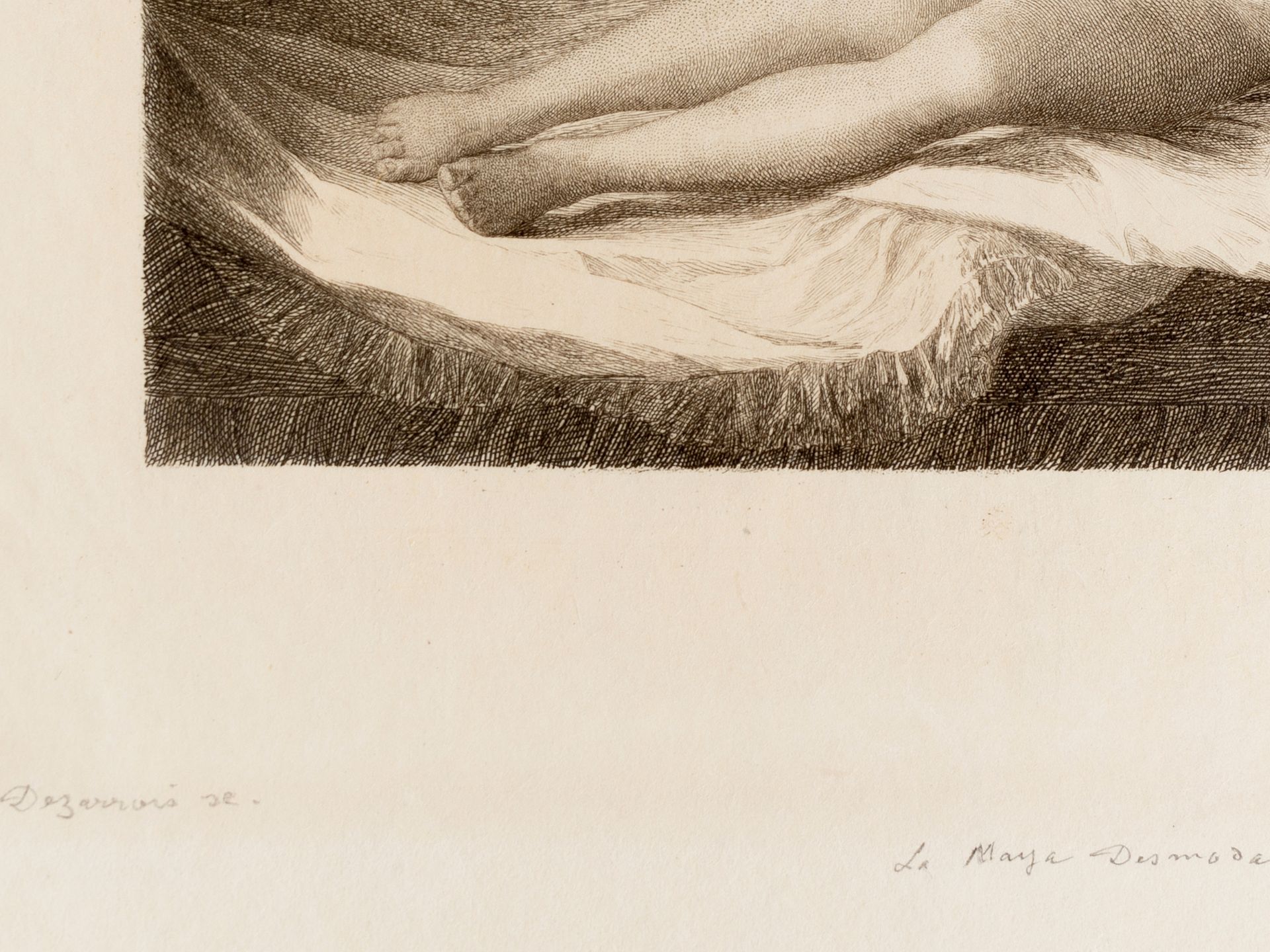 Antoine François Dezarrois, Mâcon 1864 - 1939 Fontenay-aux-Roses, After Francisco de Goya - Image 2 of 3