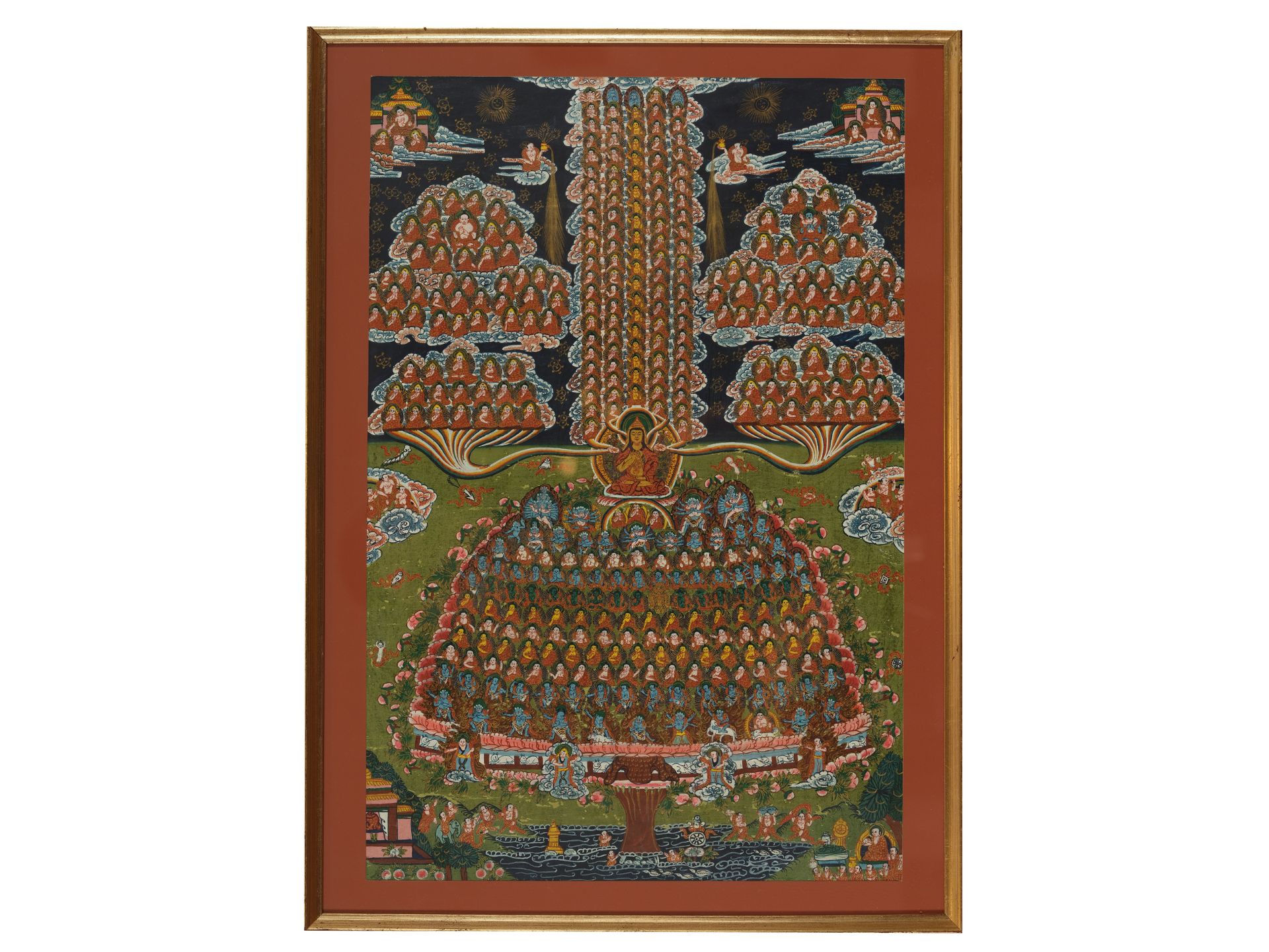 Thangka, Tibet, 18./19. Jahrhundert - Bild 2 aus 4