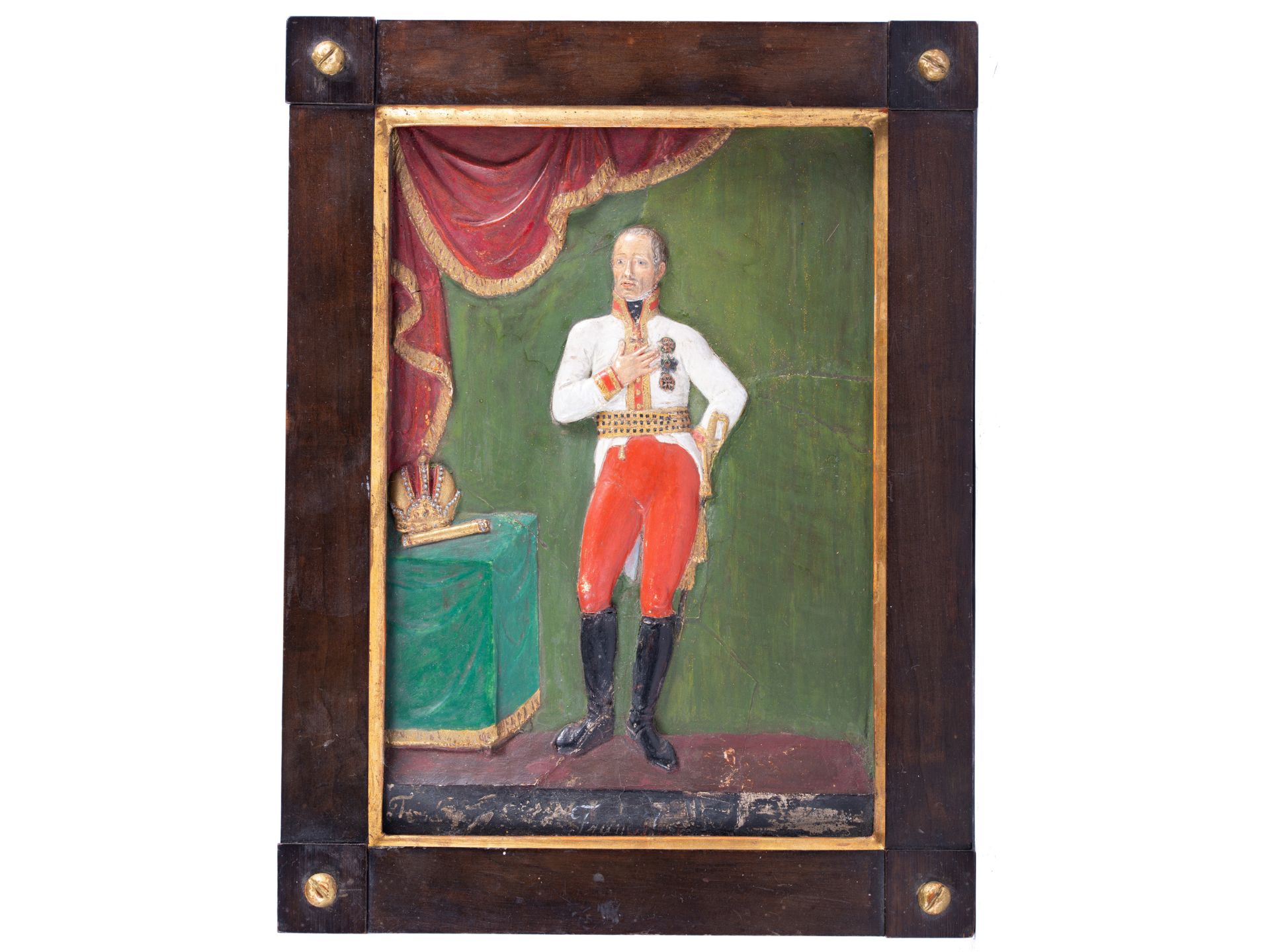 Portrait of Emperor Franz I (1768-1835), Relief portrait of the monarch, Around 1804   - Image 2 of 6