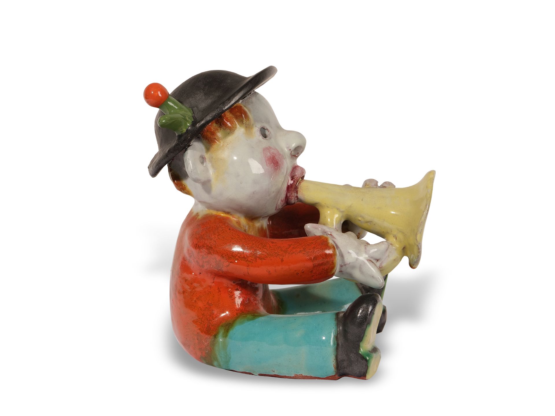 Walter Bosse, Vienna 1904 - 1979 Iserlohn, Trumpeter with hat - Image 2 of 5