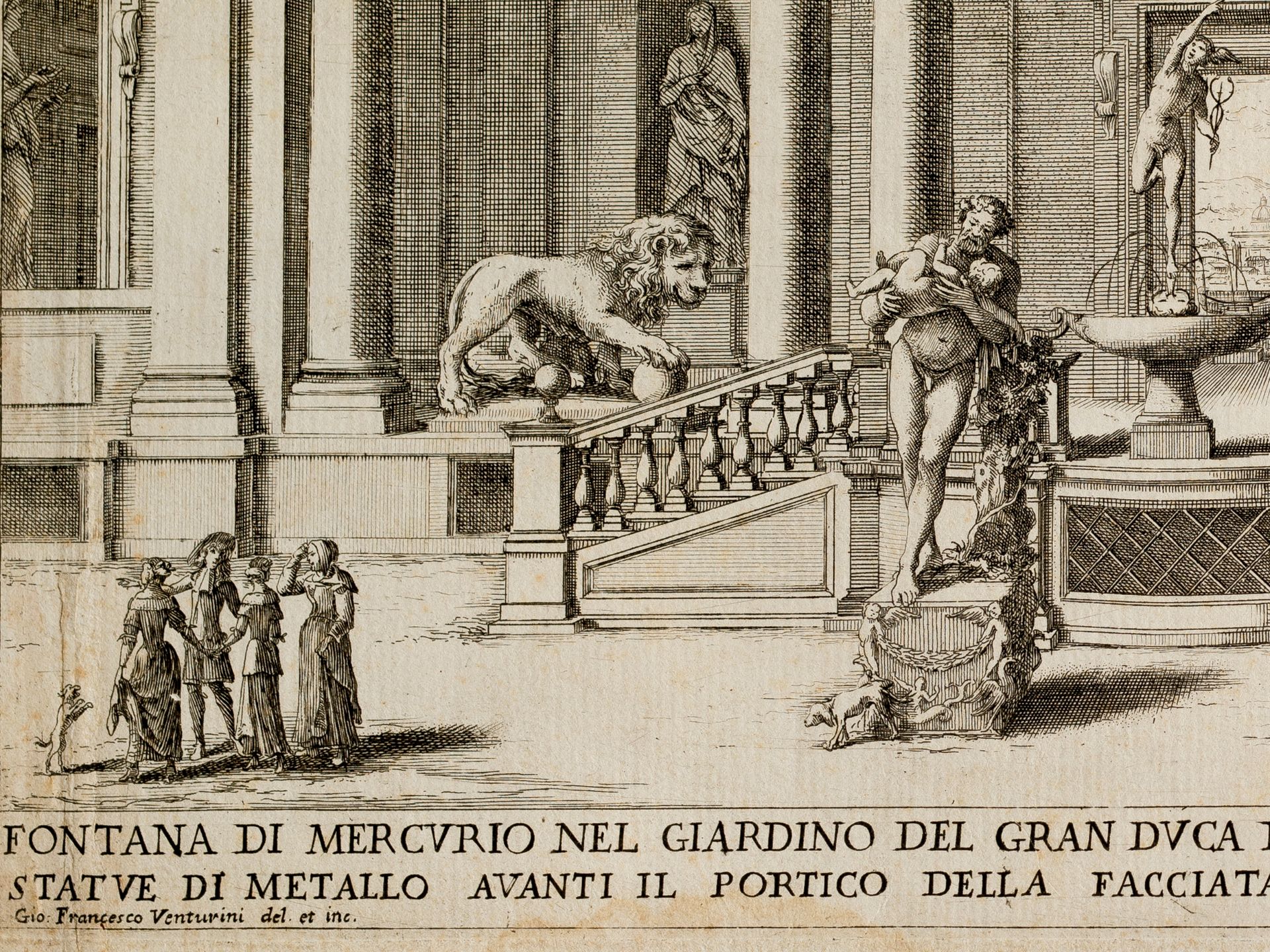 Giovanni Francesco Venturini, Rome 1650 - 1710 Rome, Follower - Image 3 of 3