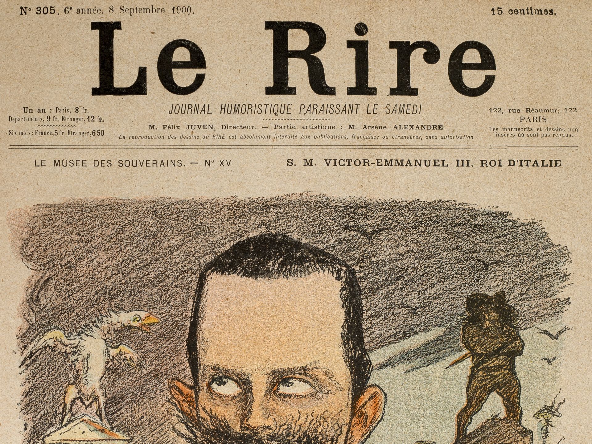 Charles Lucien Léandre, Champsecret 1862 - 1934 Montmarte, Follower - Image 2 of 2