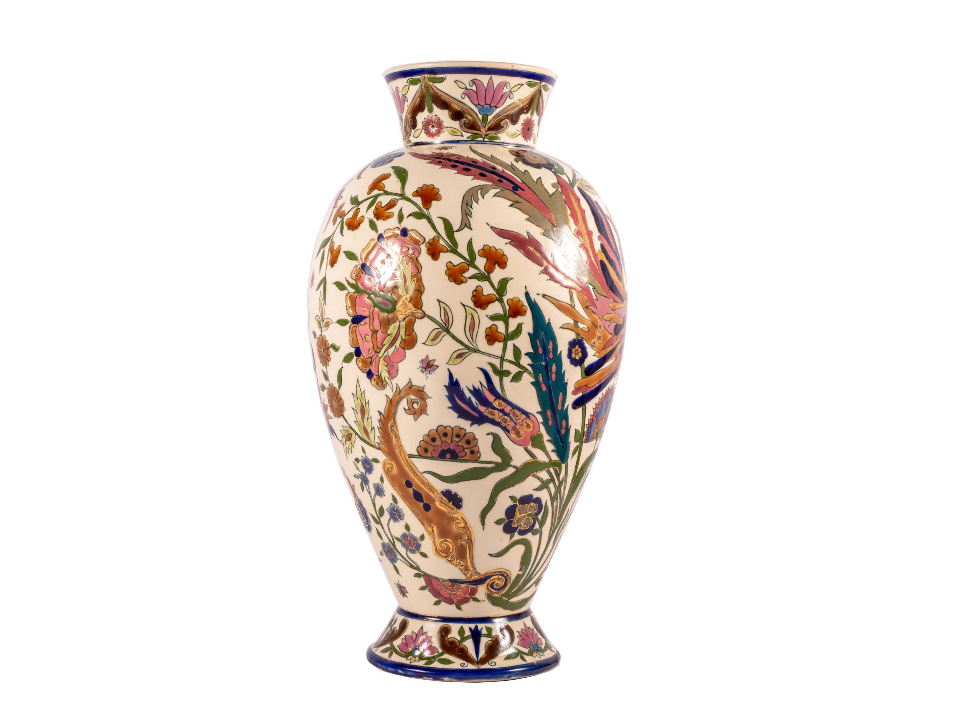 Vase, Zsolnay, Pécs, Um 1895/1900 - Bild 8 aus 11