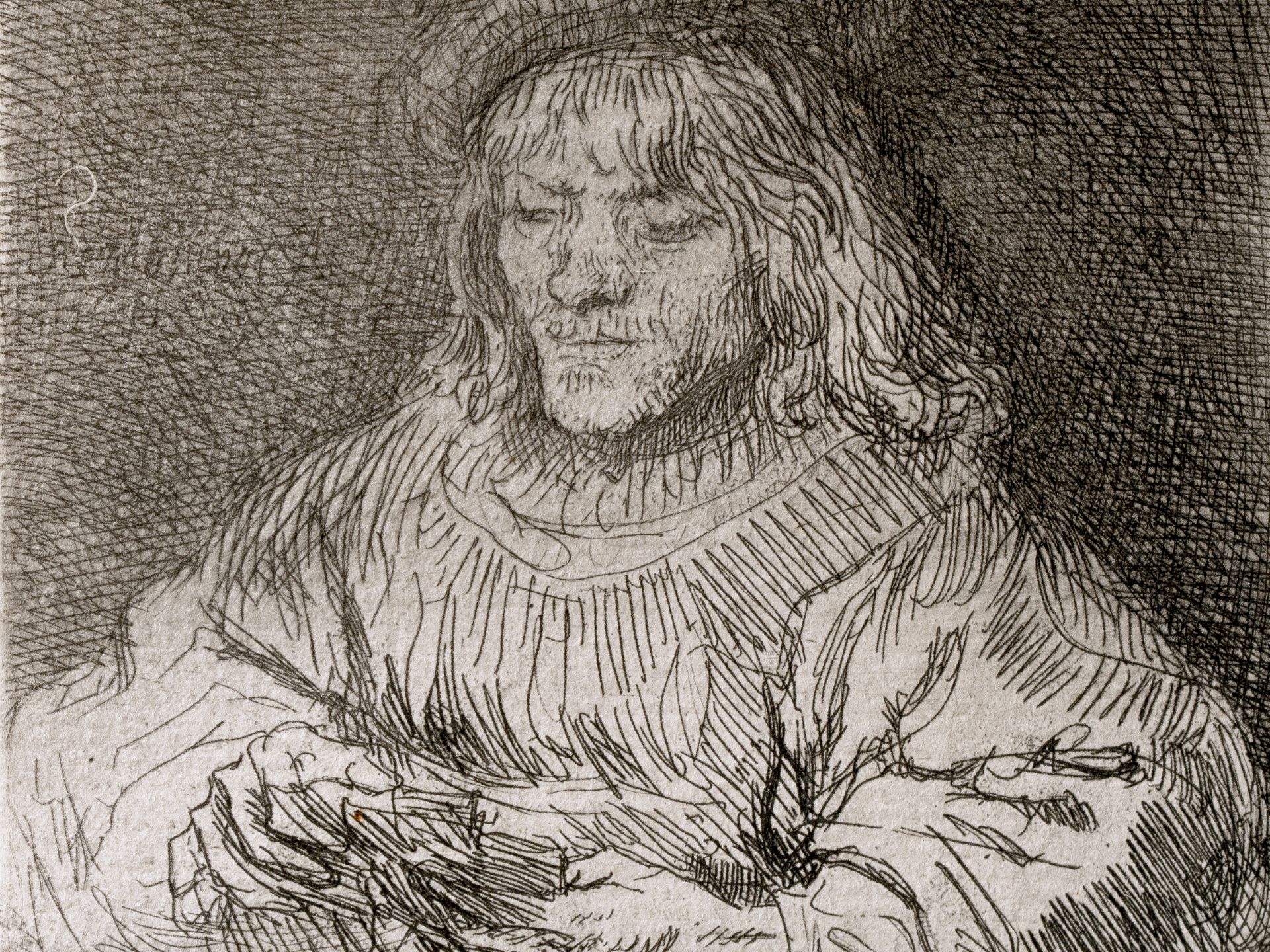 Rembrandt van Rijn, Leiden 1606 - 1669 Amsterdam, "The Card Player" - Image 2 of 4