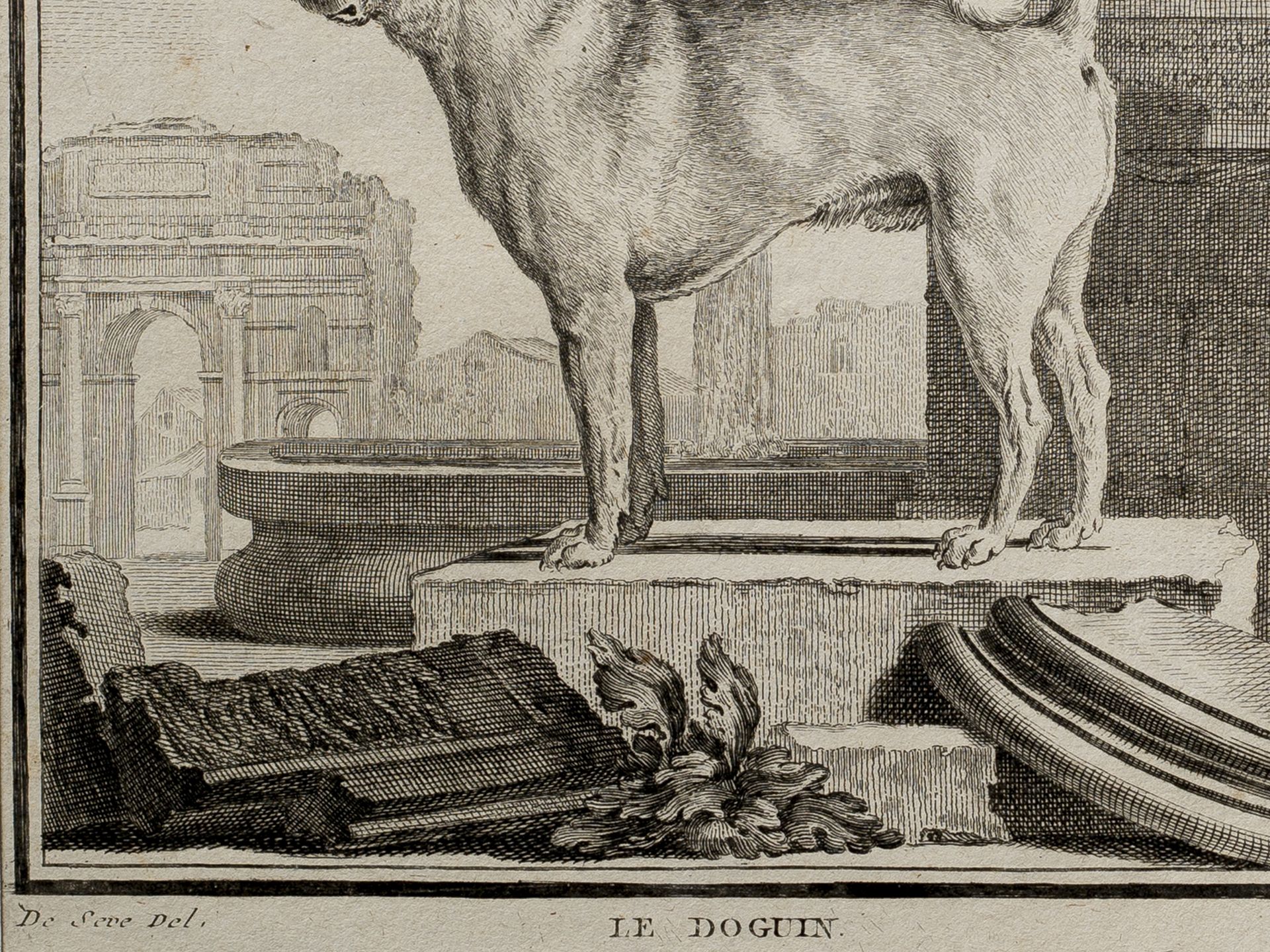 Pierre-Etienne Moitte, Paris 1722 – 1780 Paris, Nach Jacques de Sève - Bild 3 aus 3