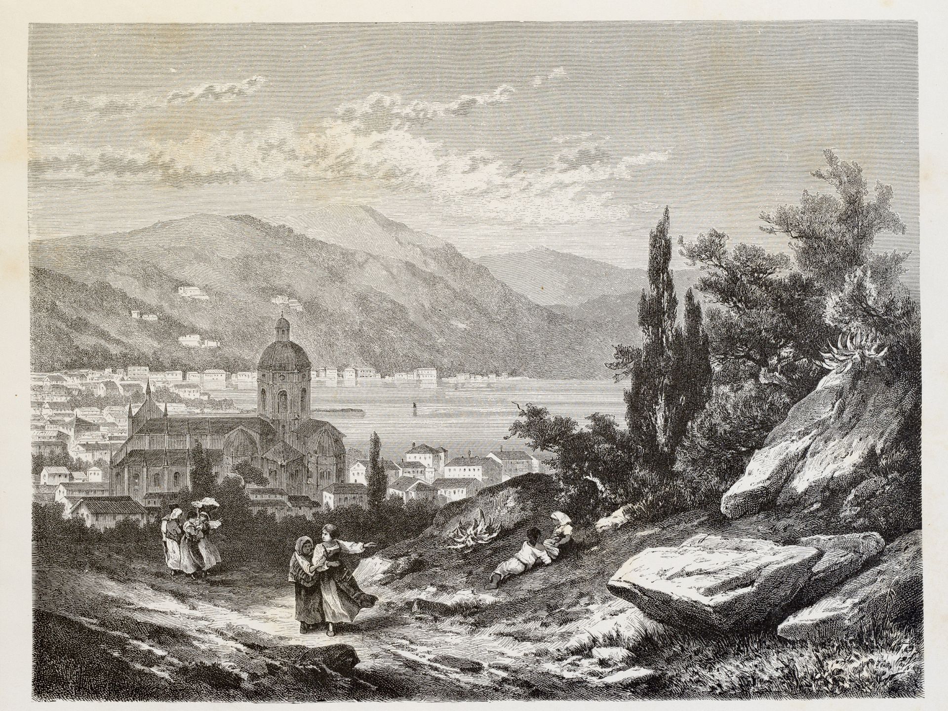 "Como", Around 1875 (first edition), Woodcut