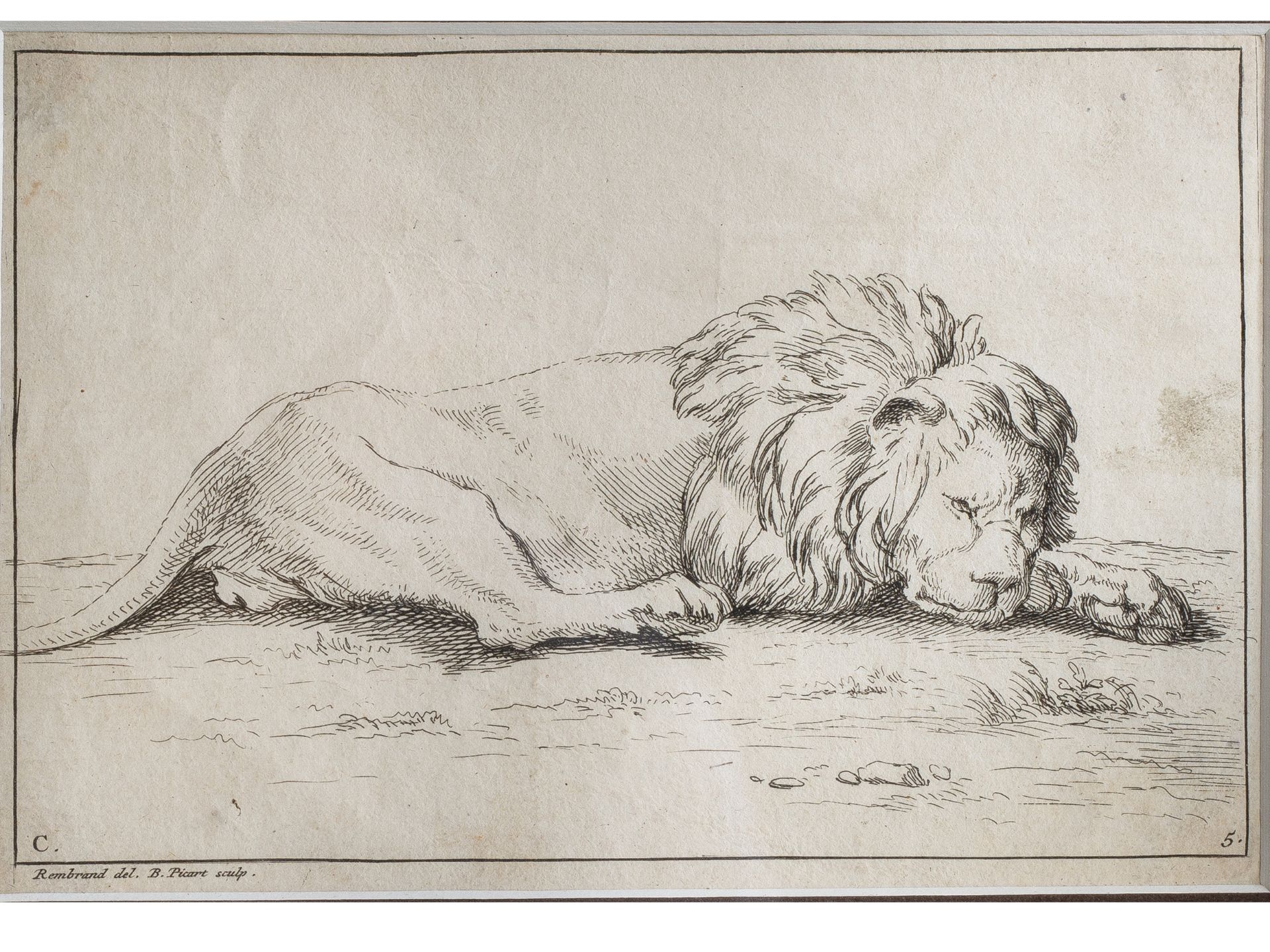 Bernard Picart, Paris 1673 – 1733 Amsterdam, Nach Rembrandt van Rijn