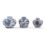 3 Gefäße (Parfum), Ende Ming/Anfang Qing-Dynastie16.-18. Jahrhundert