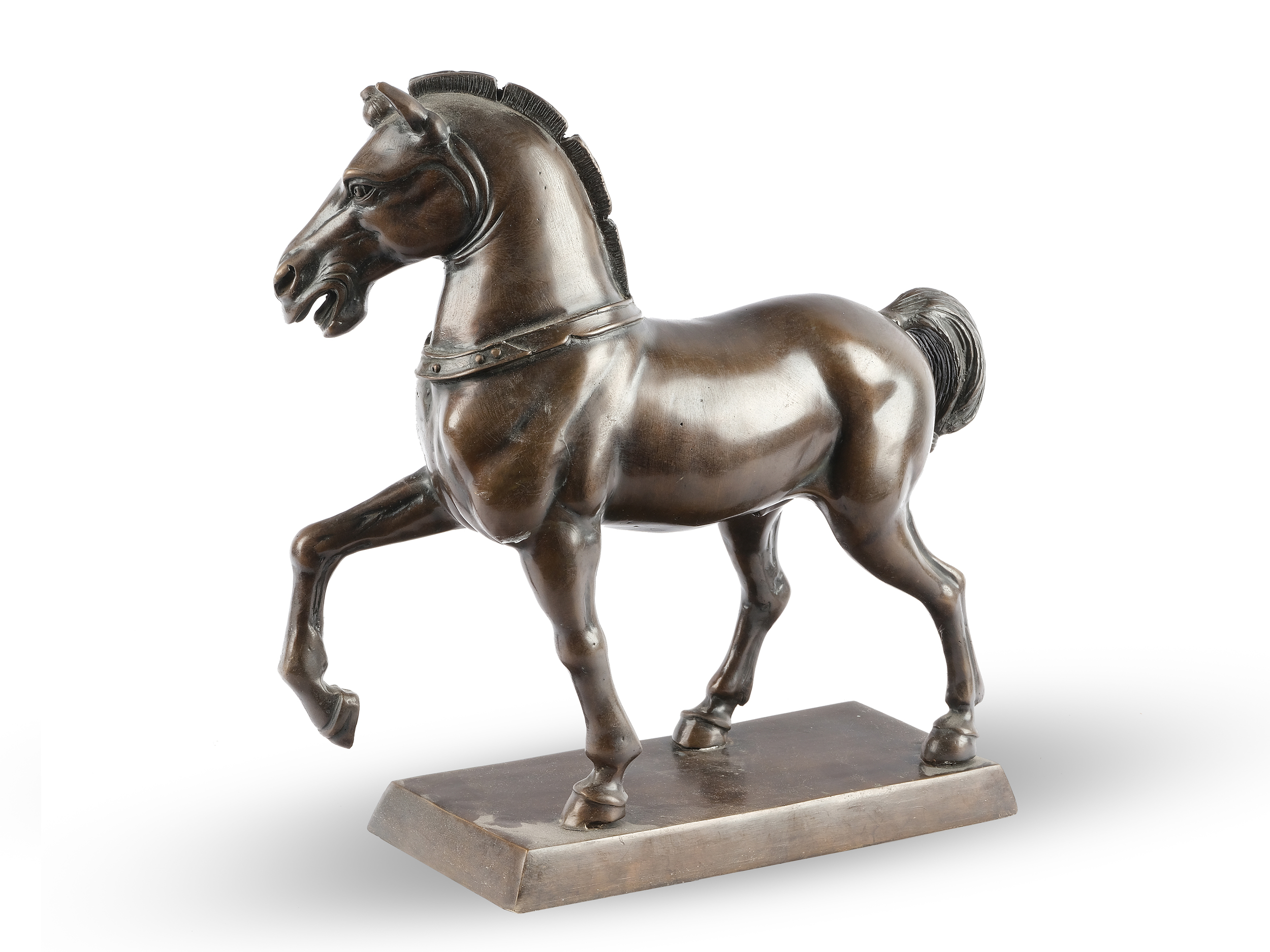 Horse figure, Replica of a horse of the original quadriga of San Marco in Venice - Image 3 of 3