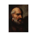 Meisterlicher Maler, Portrait eines alten Mannes, Italien