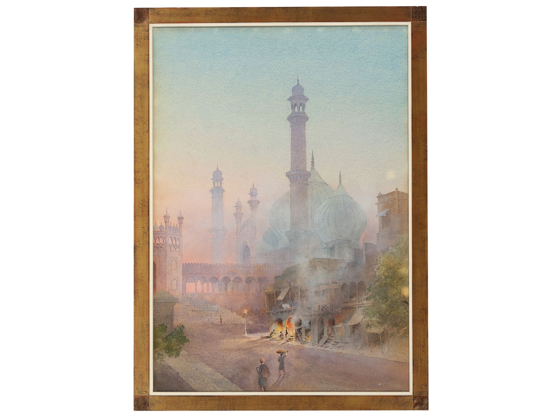 Sunrise in the Orient, Watercolour on paper - Image 2 of 6