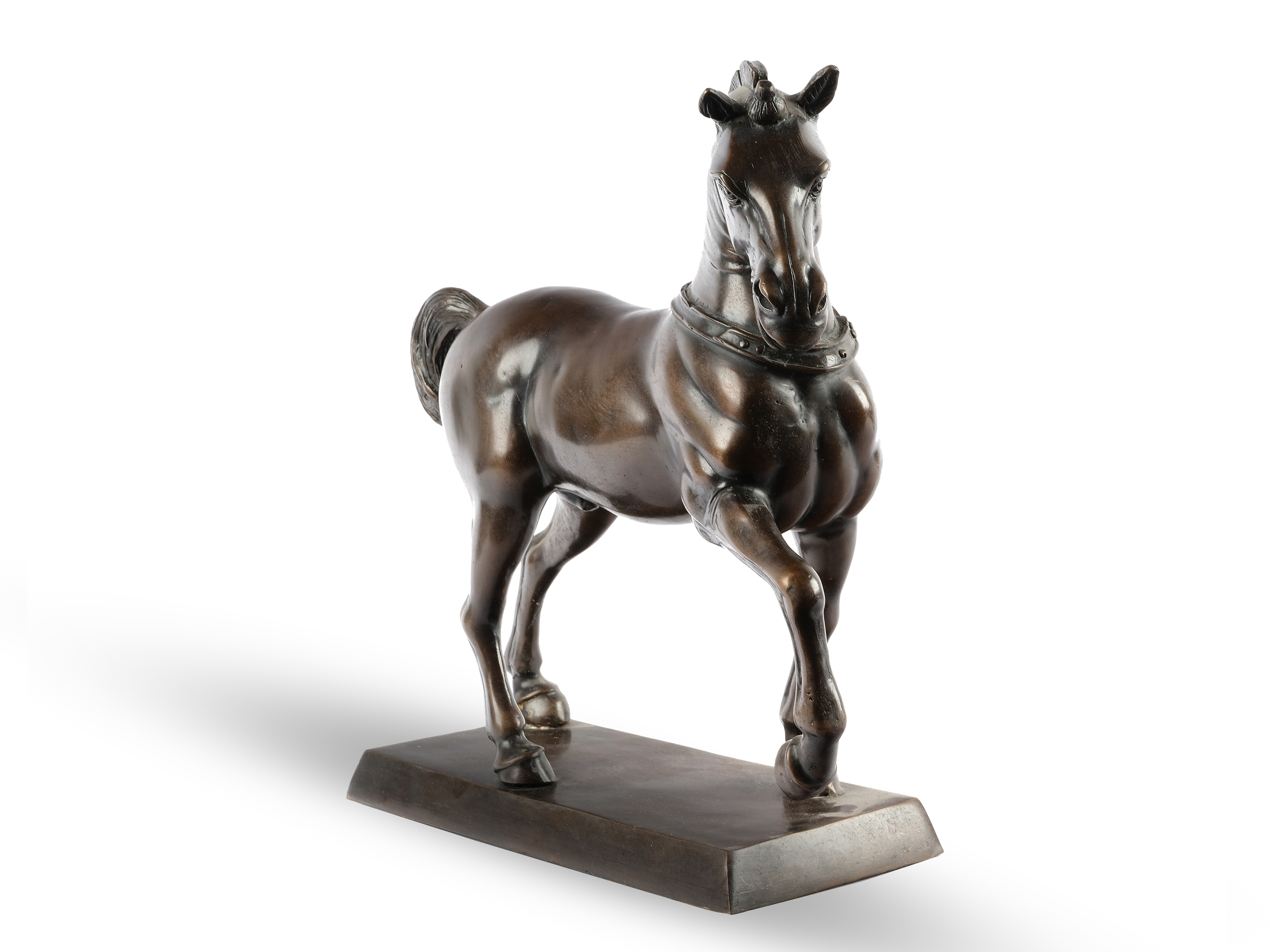 Horse figure, Replica of a horse of the original quadriga of San Marco in Venice - Image 2 of 3