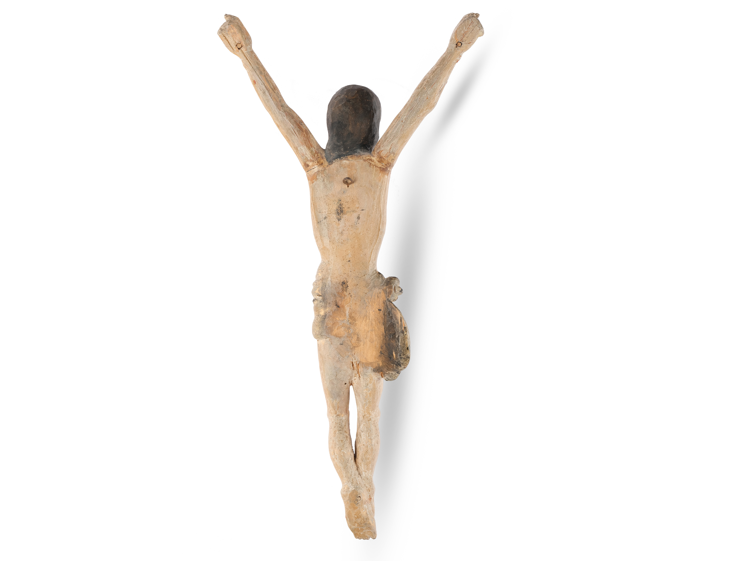 Crucified Christ, 18th century, Original polychromy - Image 2 of 2