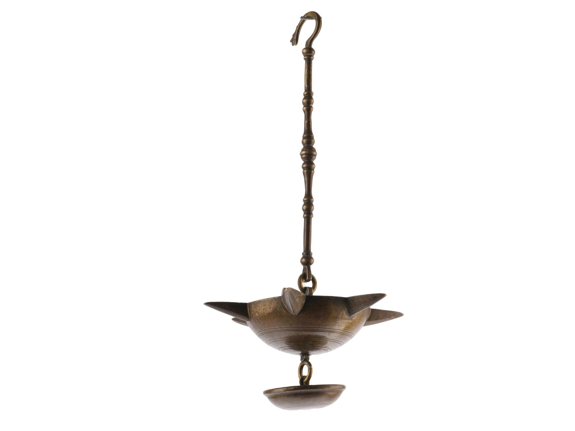 Oil lamp, Six flames, 17th/18th century