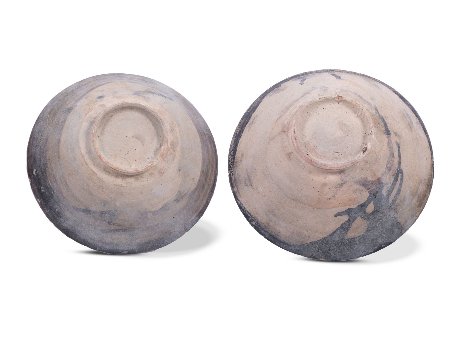 2 bowls, Nishapur, Antique - Image 3 of 3