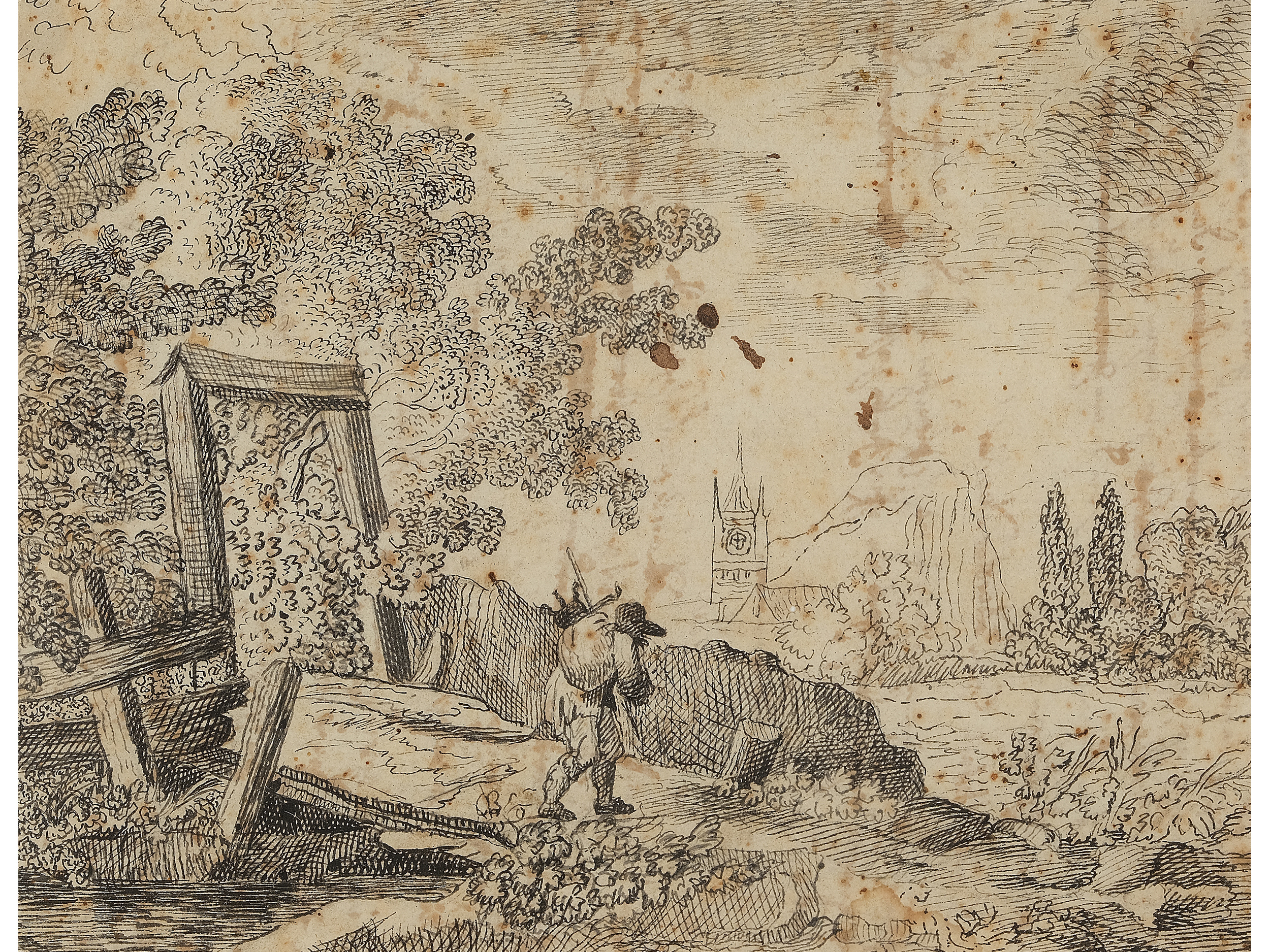 Flemish Master, Landscape, Beginning of 17th century