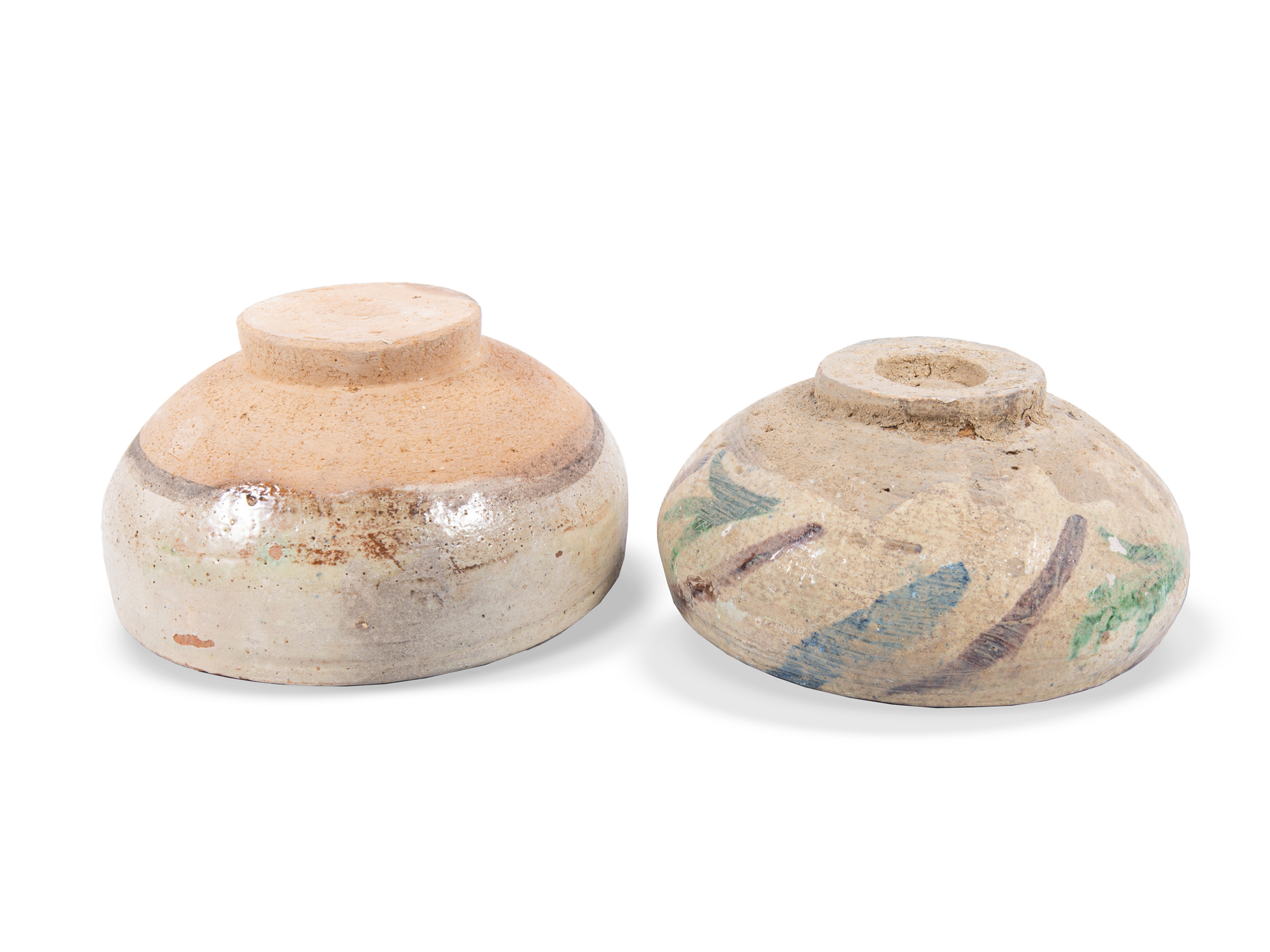 2 bowls, Nishapur, Antique - Image 3 of 3