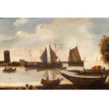 Aelbert Cuyp, Dordrecht 1620 – 1691 Dordrecht, Umkreis, Ansicht von Haarlem?