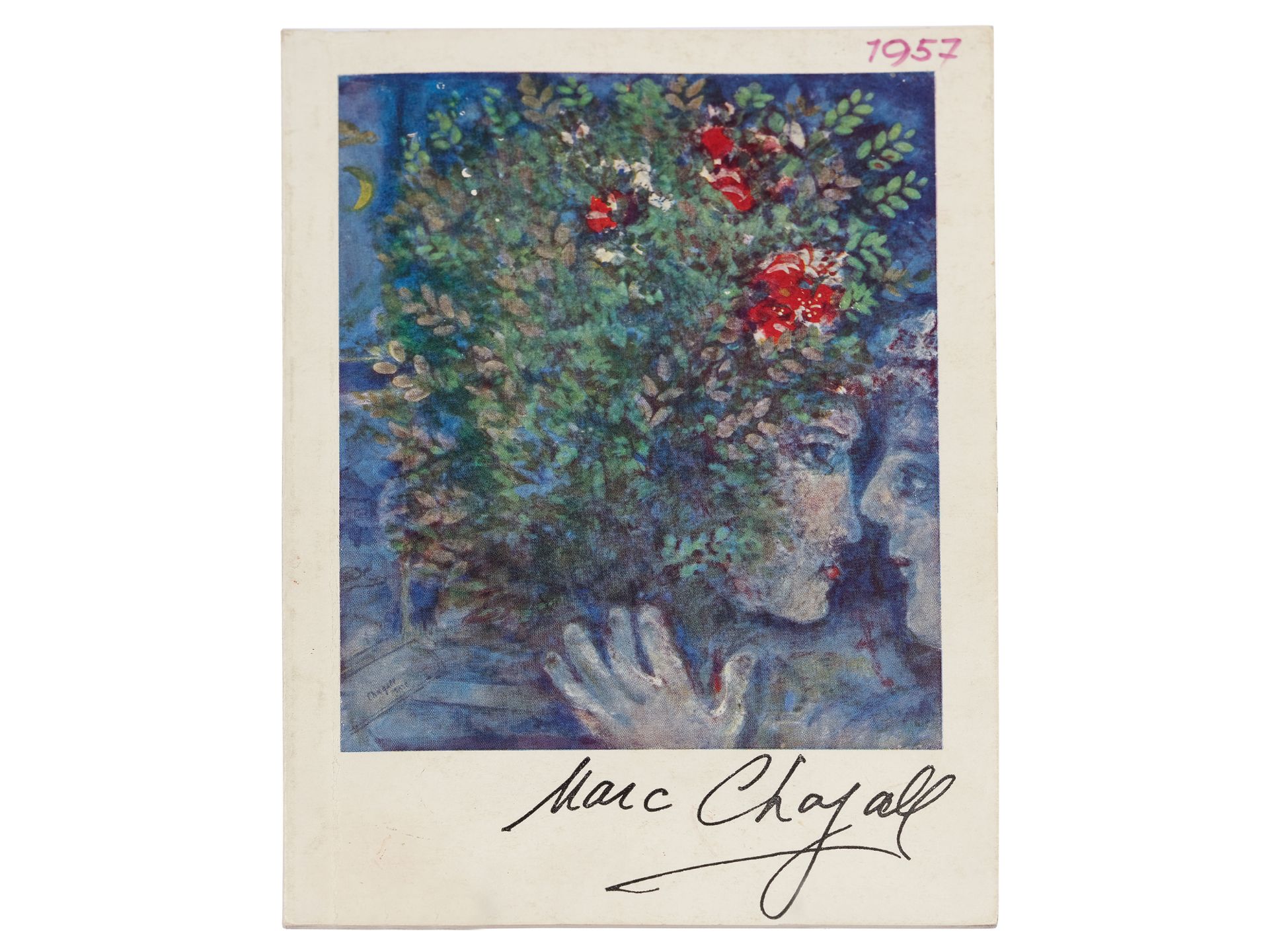 Kleines Heft mit Widmung des Künstlers Marc Chagall - Bild 2 aus 4