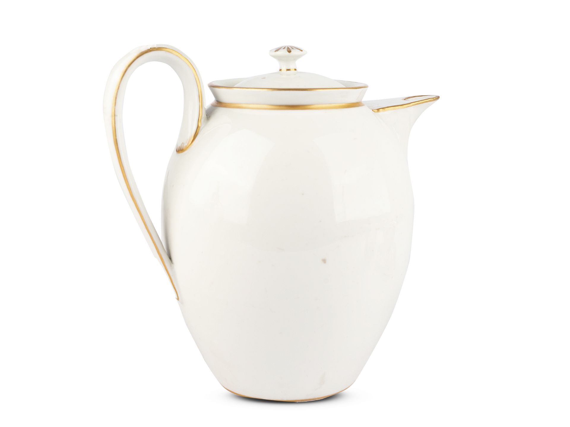 Meissen, Porcelain jug, Napoleon on horseback - Image 2 of 3