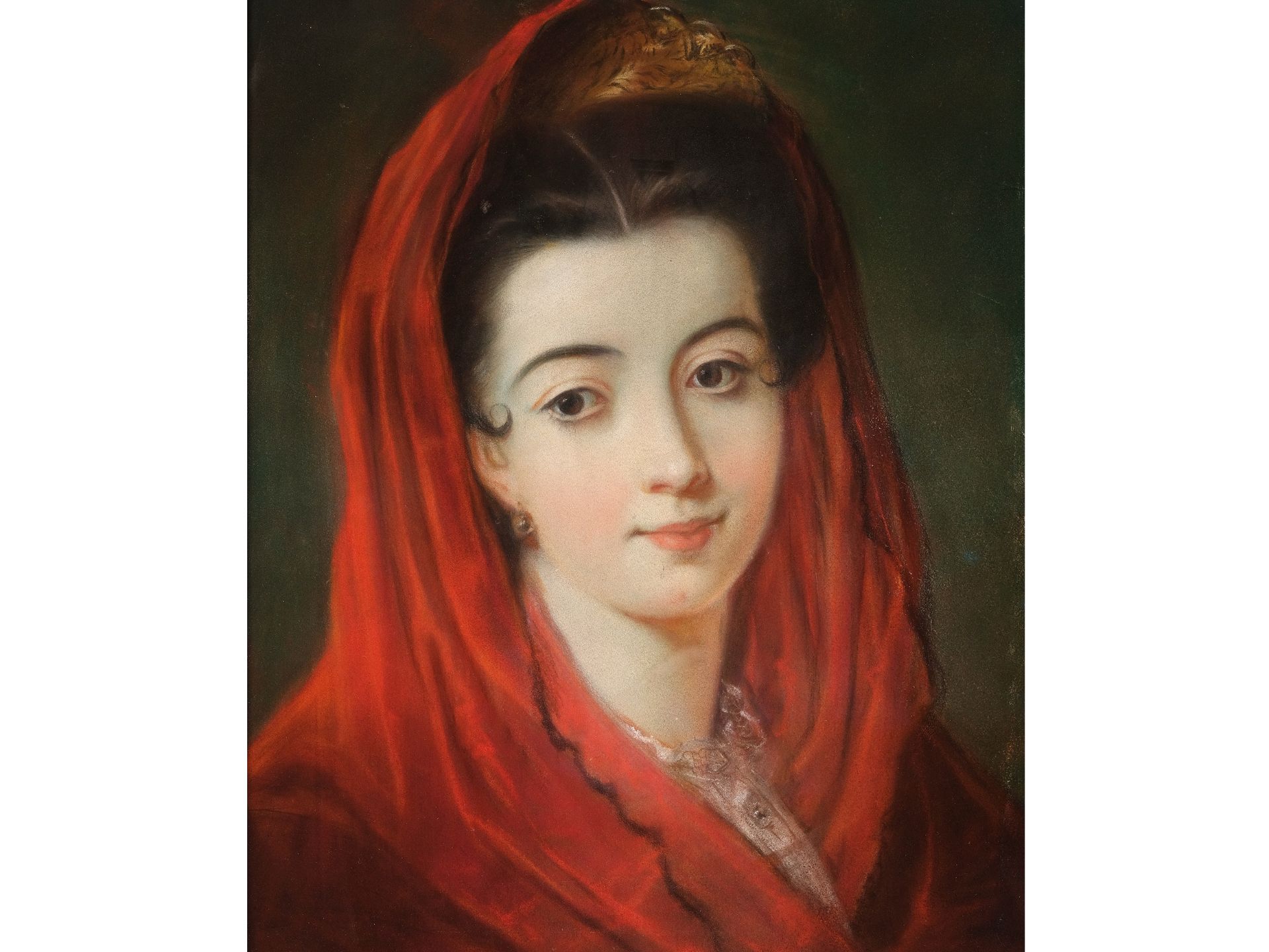 Unbekannter Maler, Mädchenportrait, Um 1900