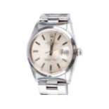 Herrenrolex, OYSTER PERPETUAL DATE, Chronometer in Stahl