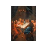 Jacopo Tintoretto, Venedig 1518 – 1594 Venedig, Nachfolge, Das letzte Abendmahl