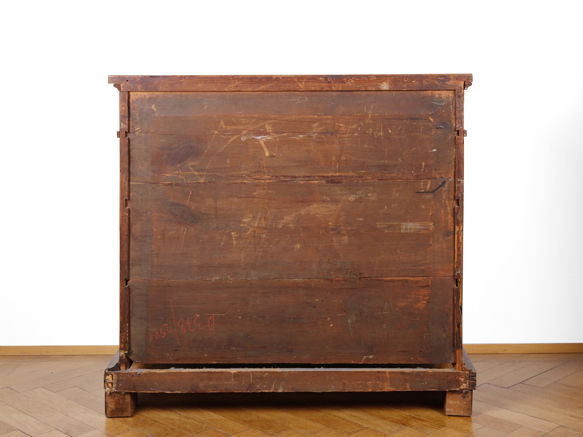Chest with drawers, Around 1830, Mahogany - Image 3 of 3