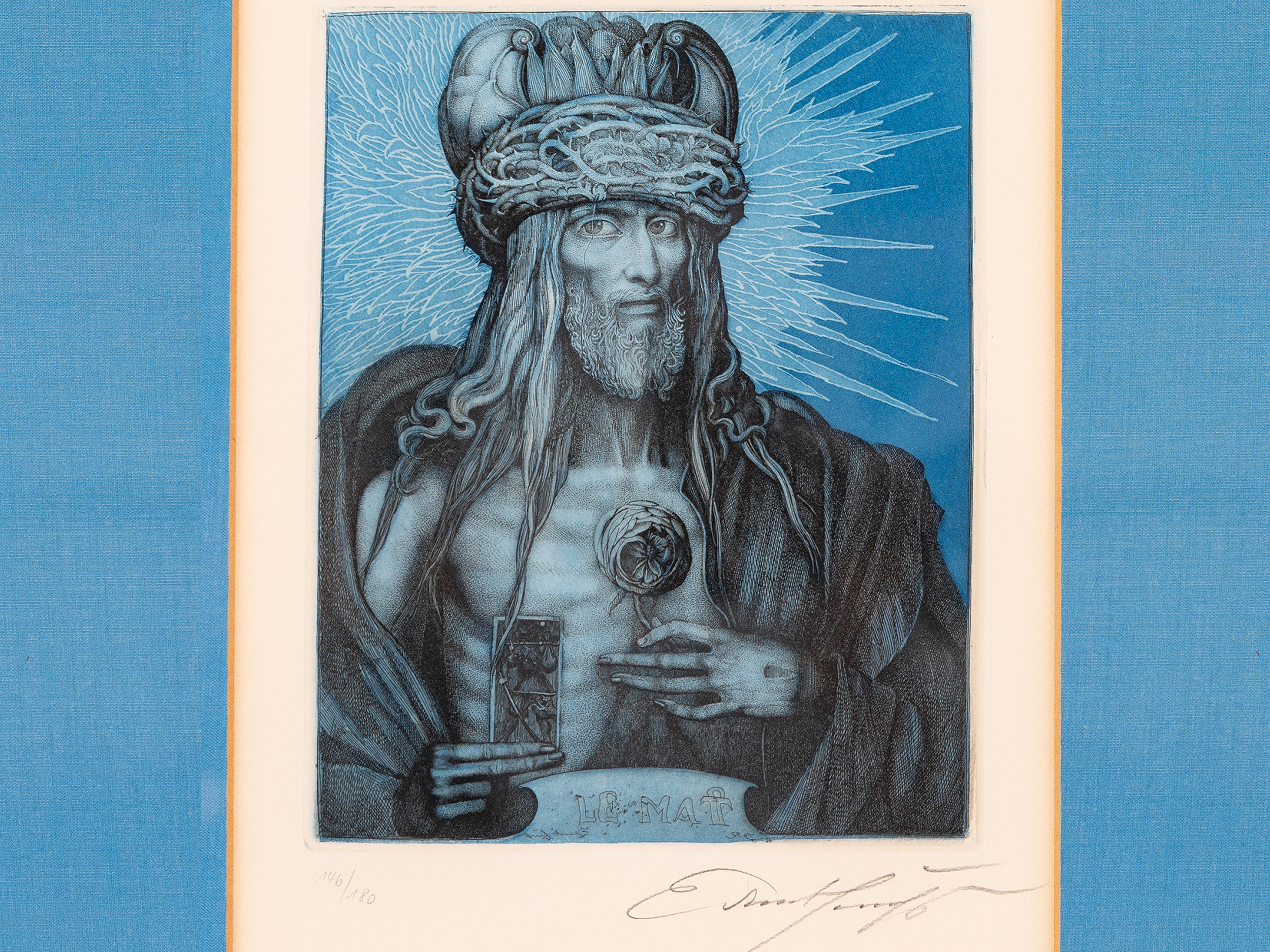 Ernst Fuchs, Wien 1930 – 2015 Wien, Le Mat – Der Rosenkönig