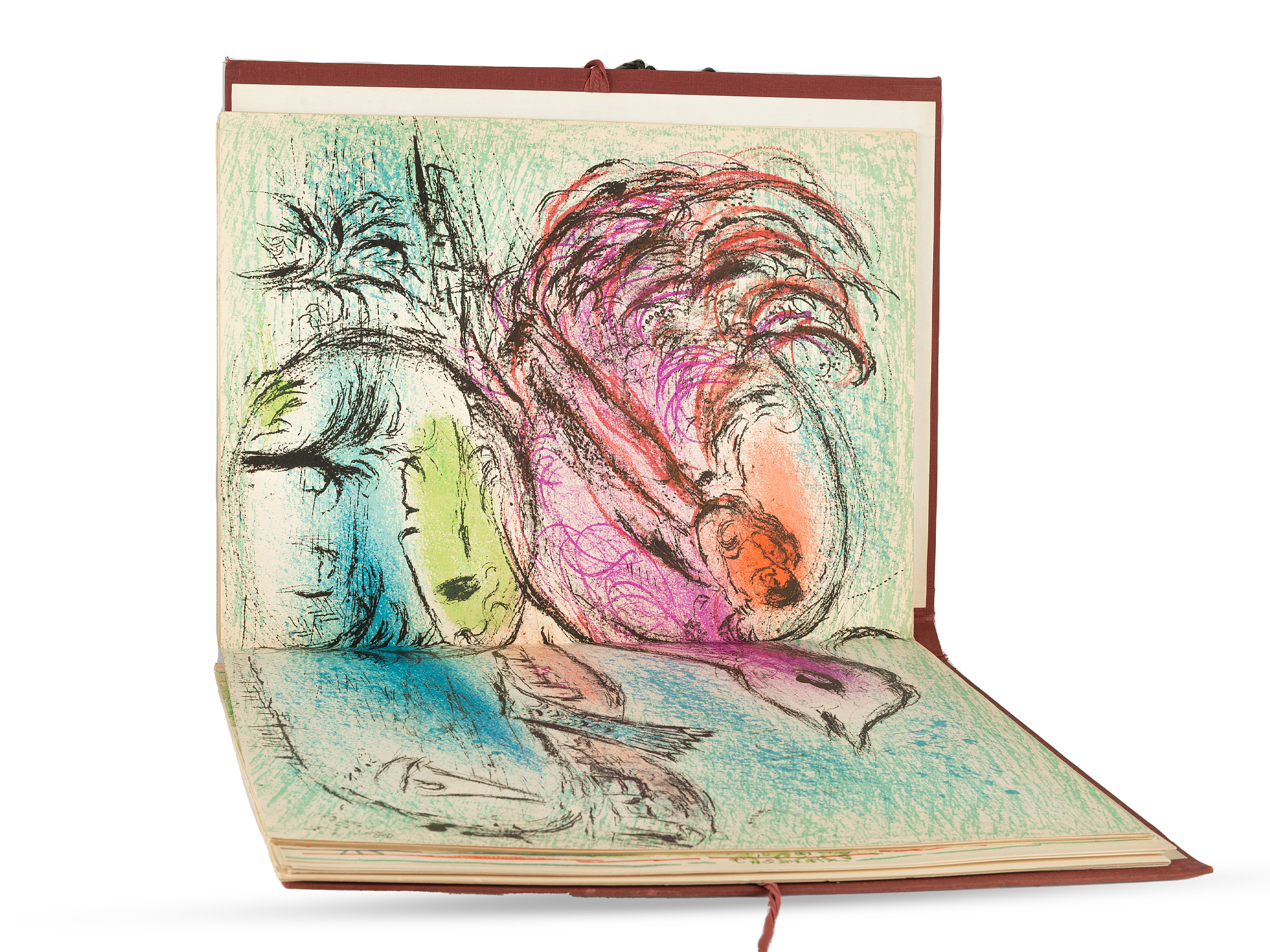 Derrière le Miroir, Chant de Marc Chagall, Maeght Éditeur Paris 1969 - Bild 2 aus 5