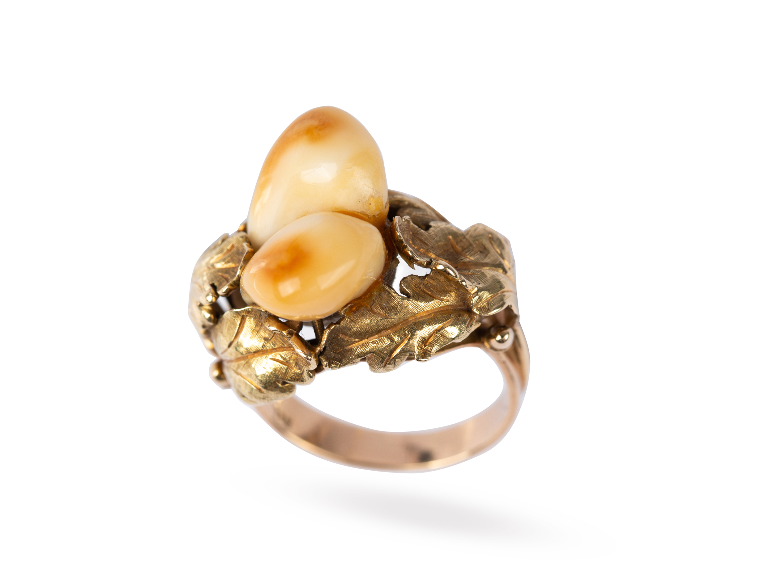 Grandel ring, 14kt gold