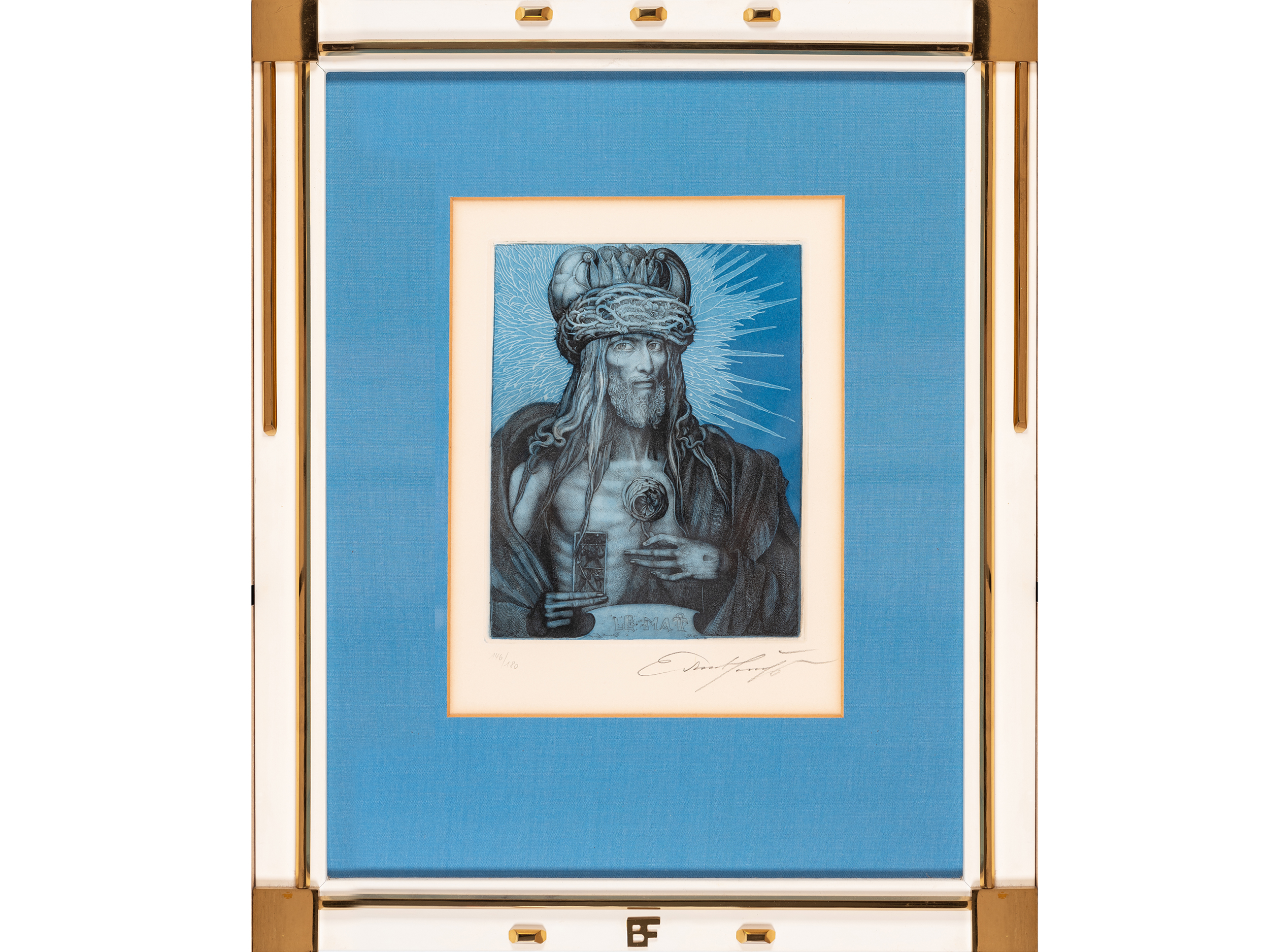 Ernst Fuchs, Wien 1930 – 2015 Wien, Le Mat – Der Rosenkönig - Bild 2 aus 4