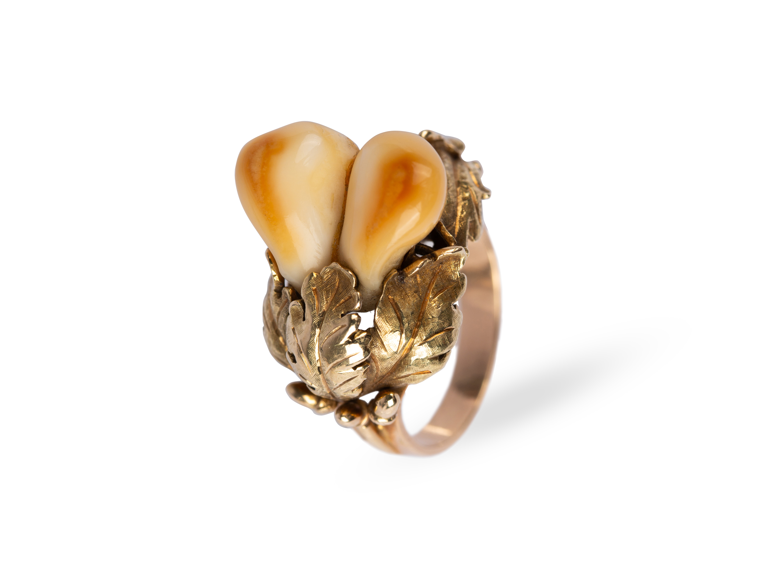 Grandel ring, 14kt gold - Image 2 of 3