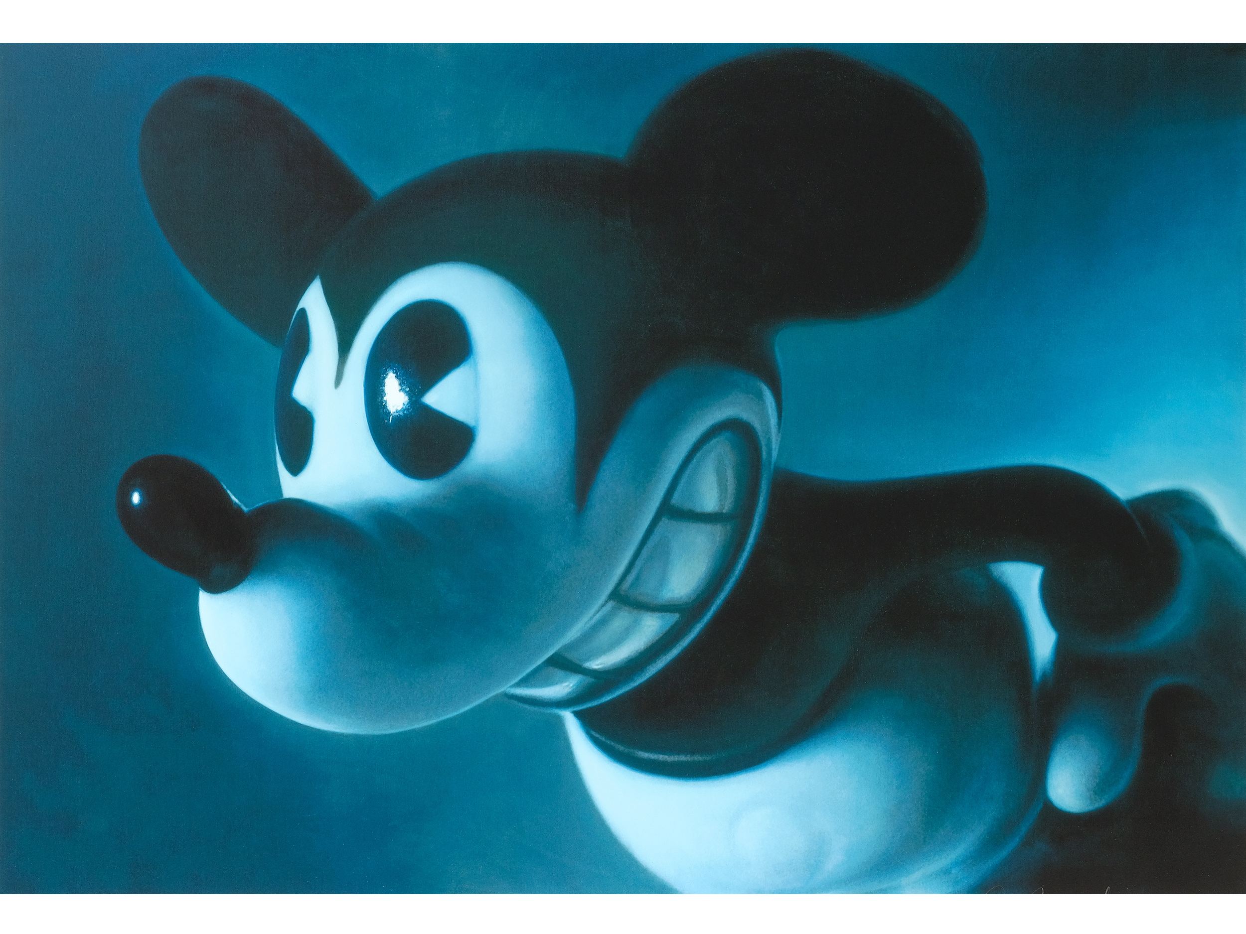 Gottfried Helnwein, Geb. Wien 1948, Mickey Mouse