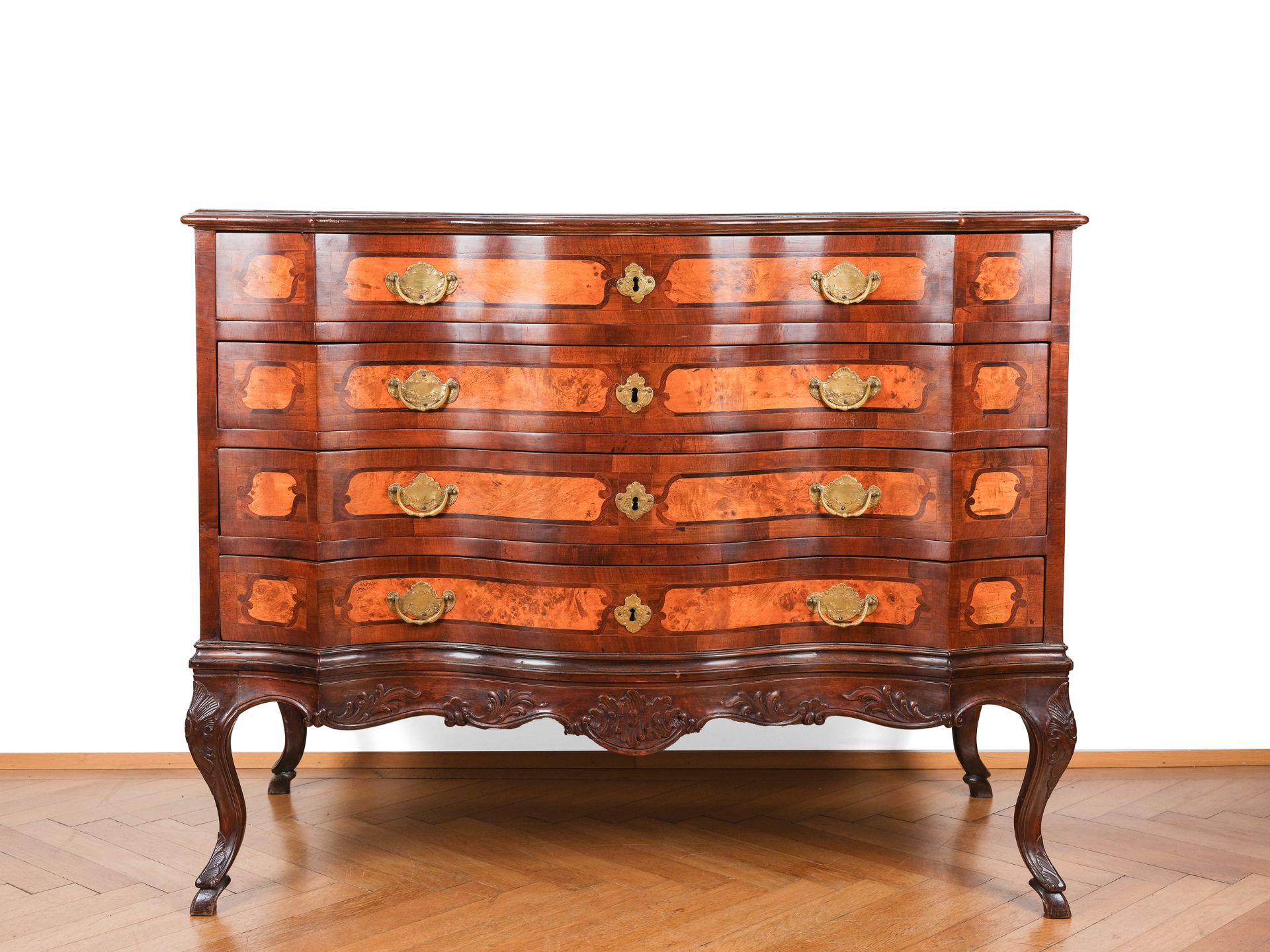 Chest with drawers, Four drawers, South German