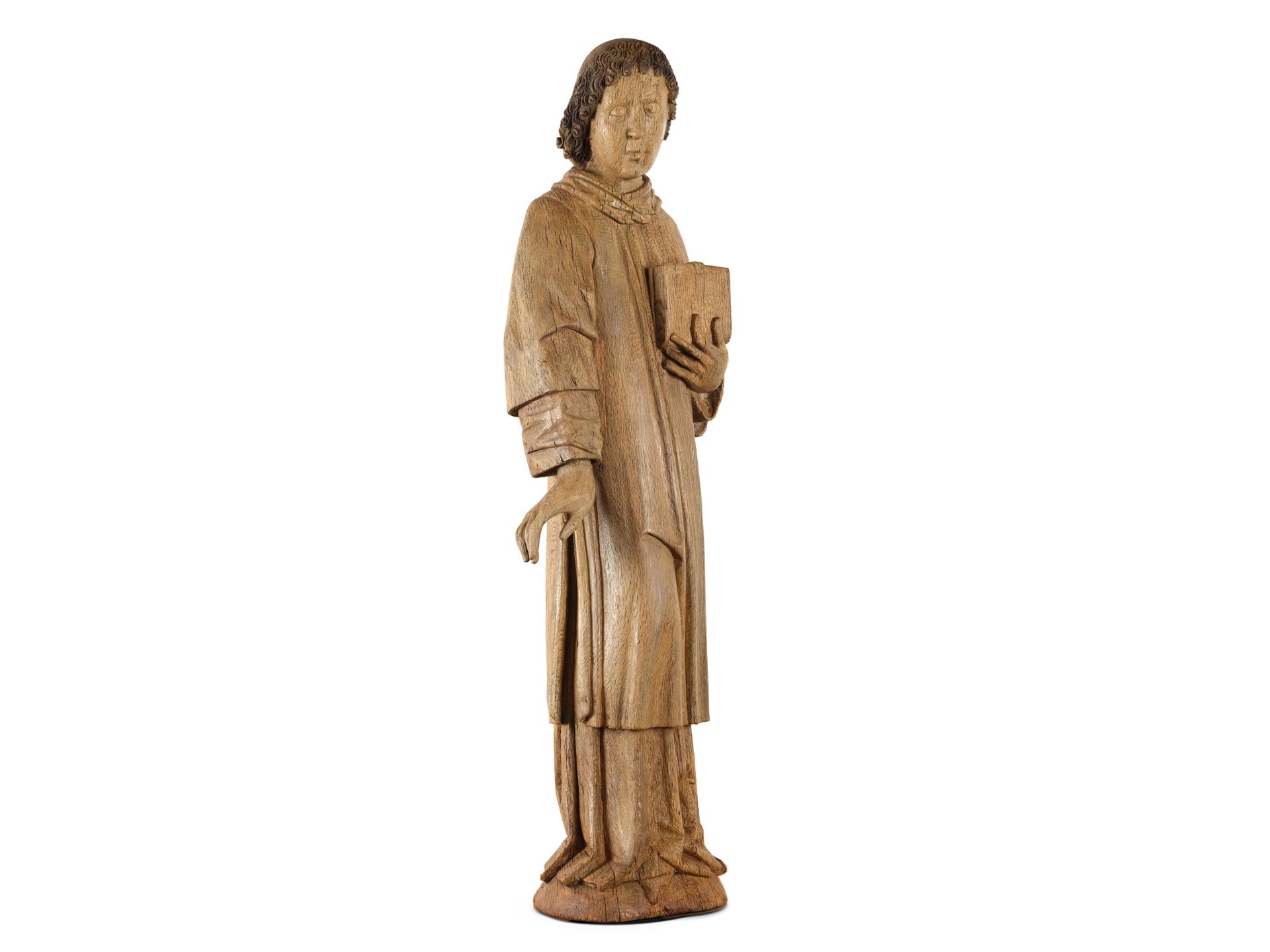 Bernt Notke, Lassan c. 1435 – 1509 Lübeck, workshop, Masterful sculpture of St. John