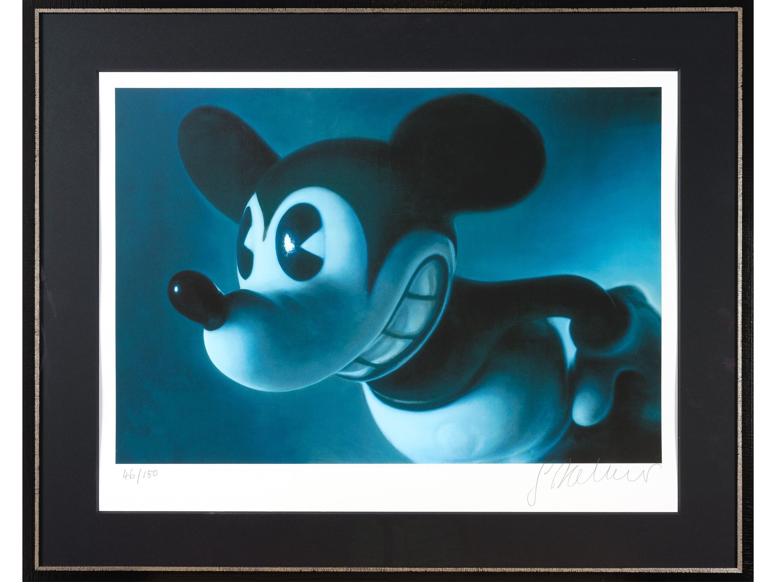 Gottfried Helnwein, Geb. Wien 1948, Mickey Mouse - Bild 2 aus 5